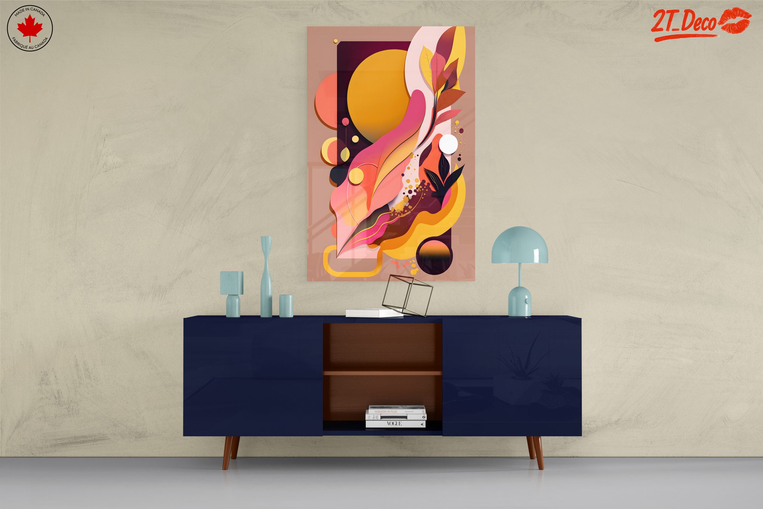 Vibrant Colorful Abstract Spiritual Art - Image 8