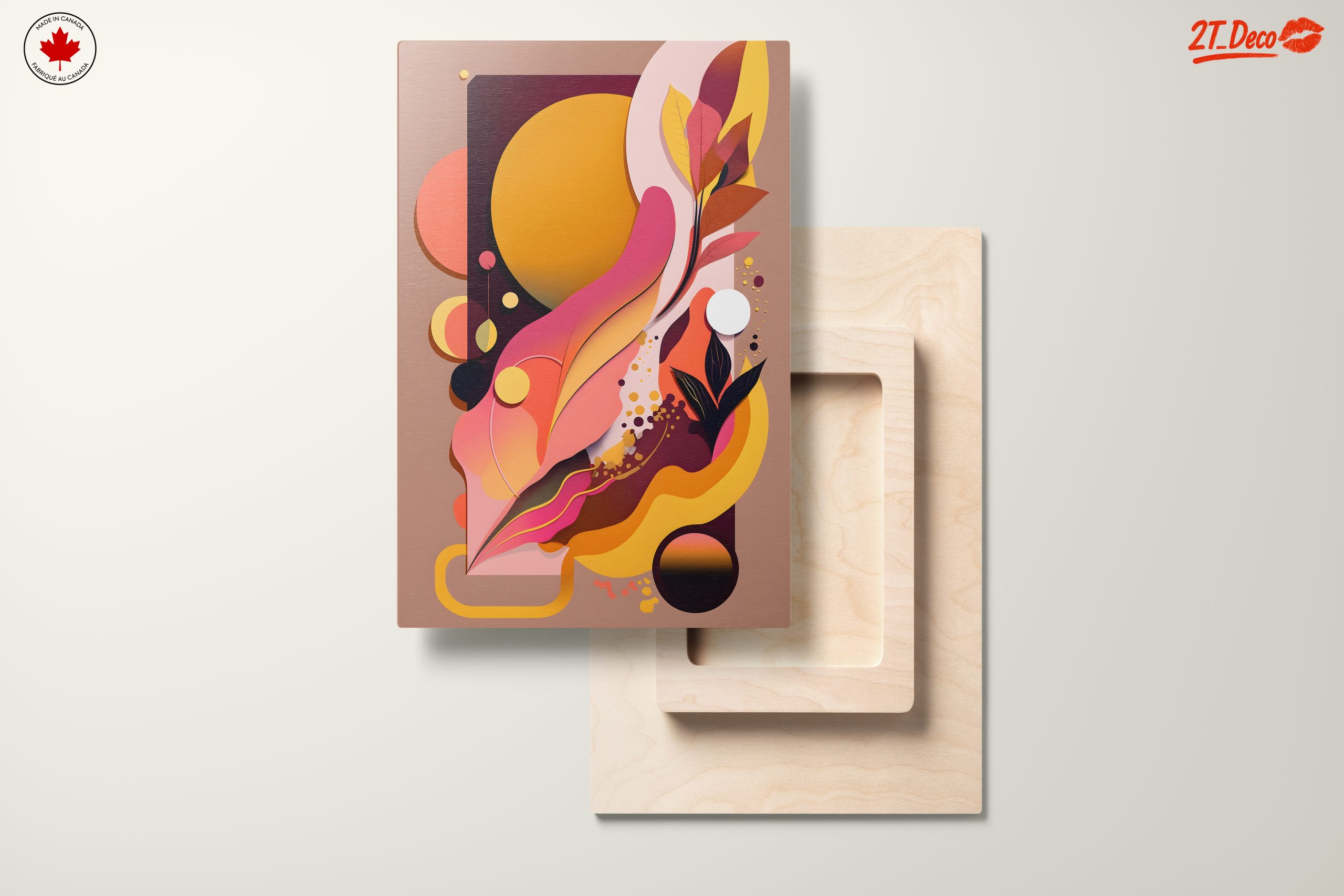 Vibrant Colorful Abstract Spiritual Art - Image 11