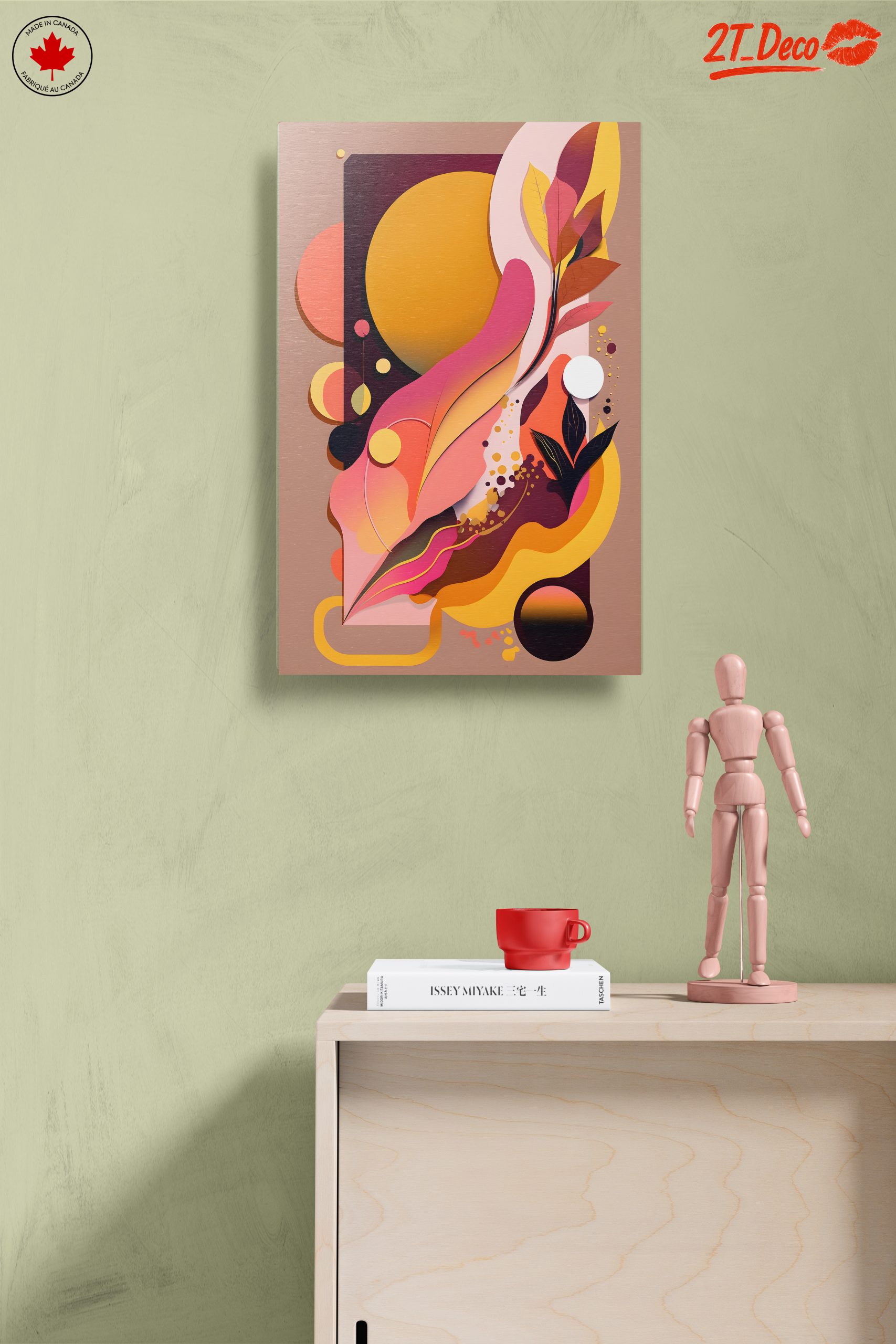 Vibrant Colorful Abstract Spiritual Art - Image 14
