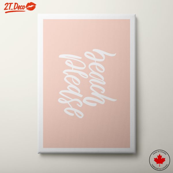 Beach Please Art for Relaxing Spaces
