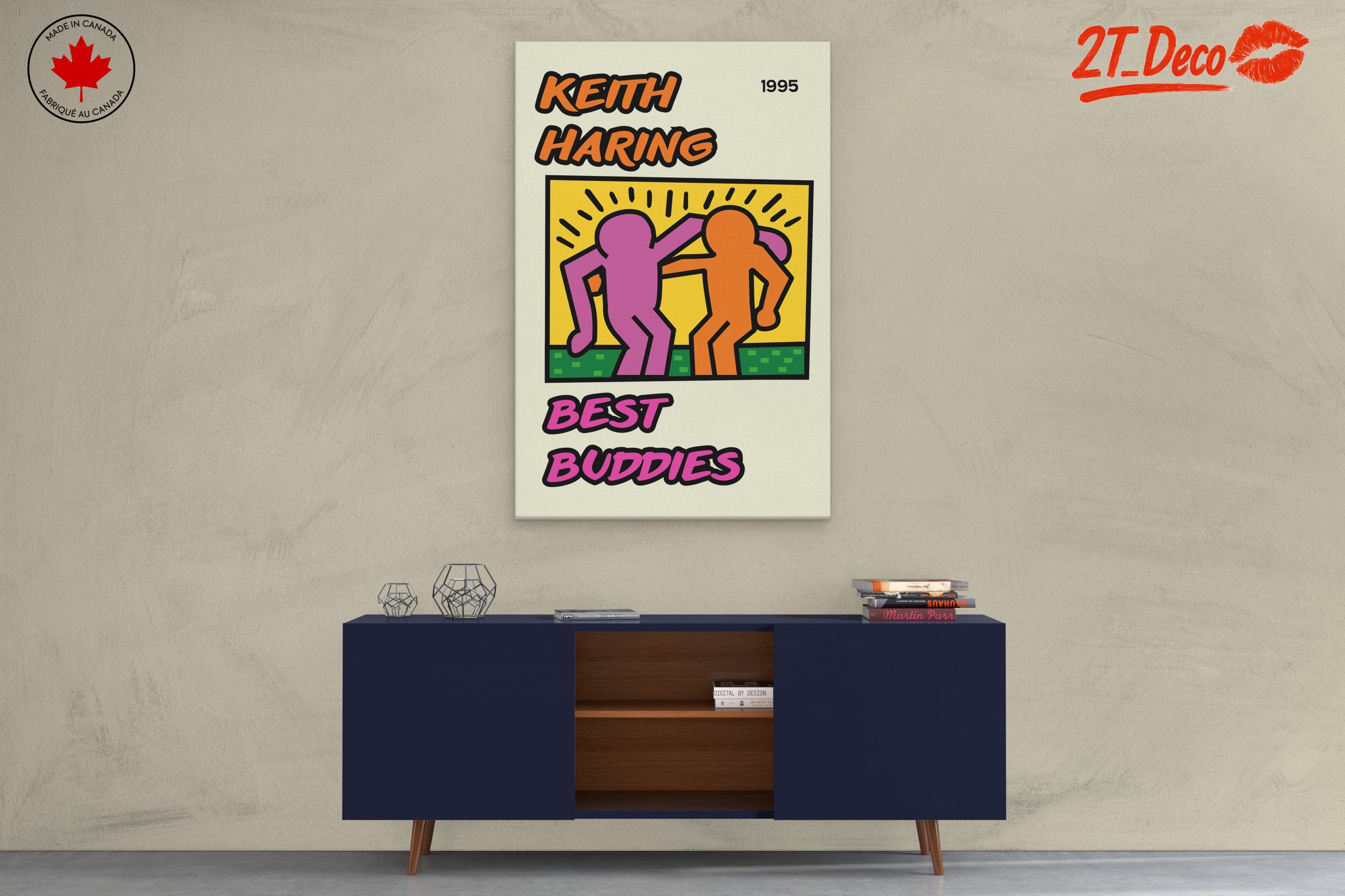 Keith Haring Best Buddies Artwork - Image 3