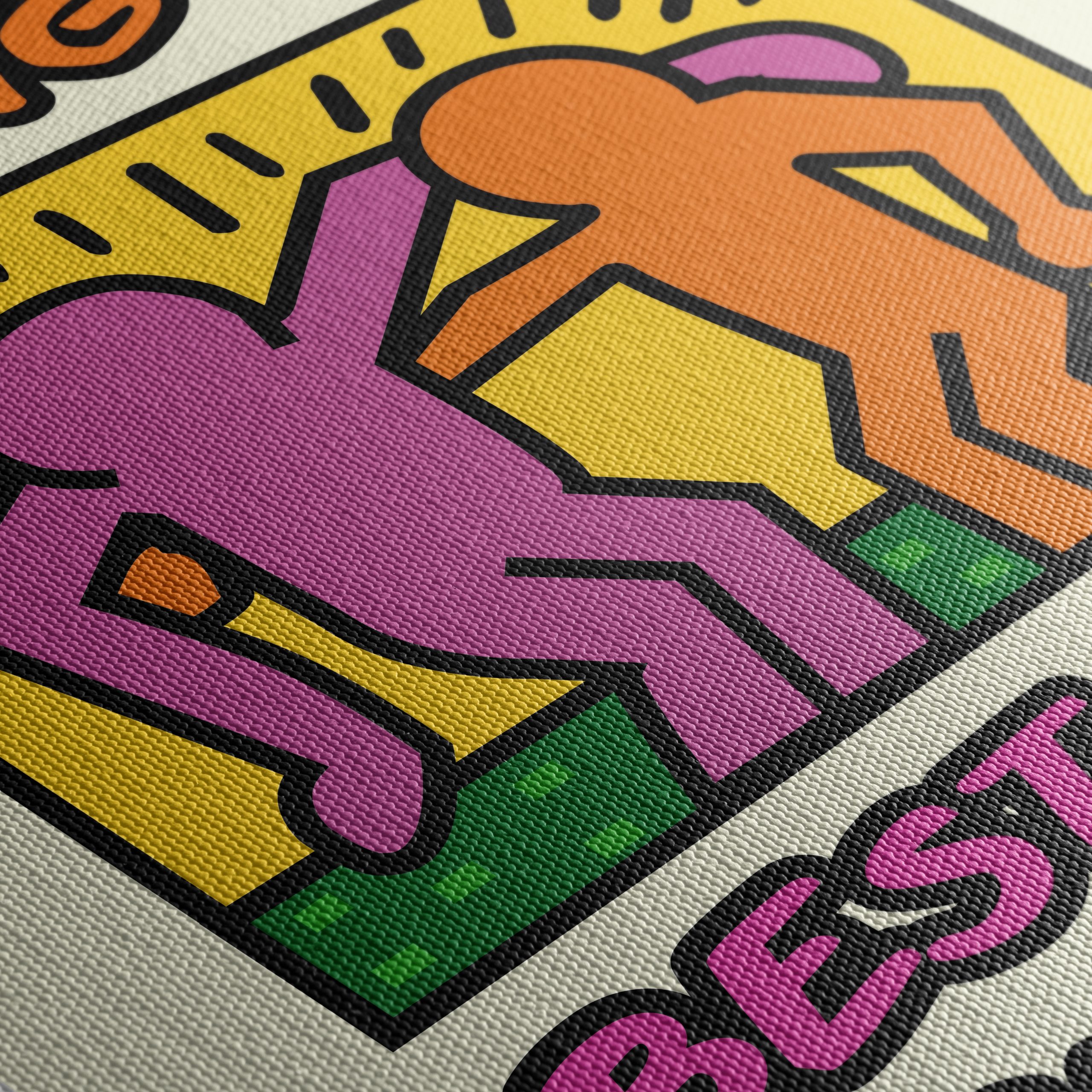 Keith Haring Best Buddies Artwork - Image 5