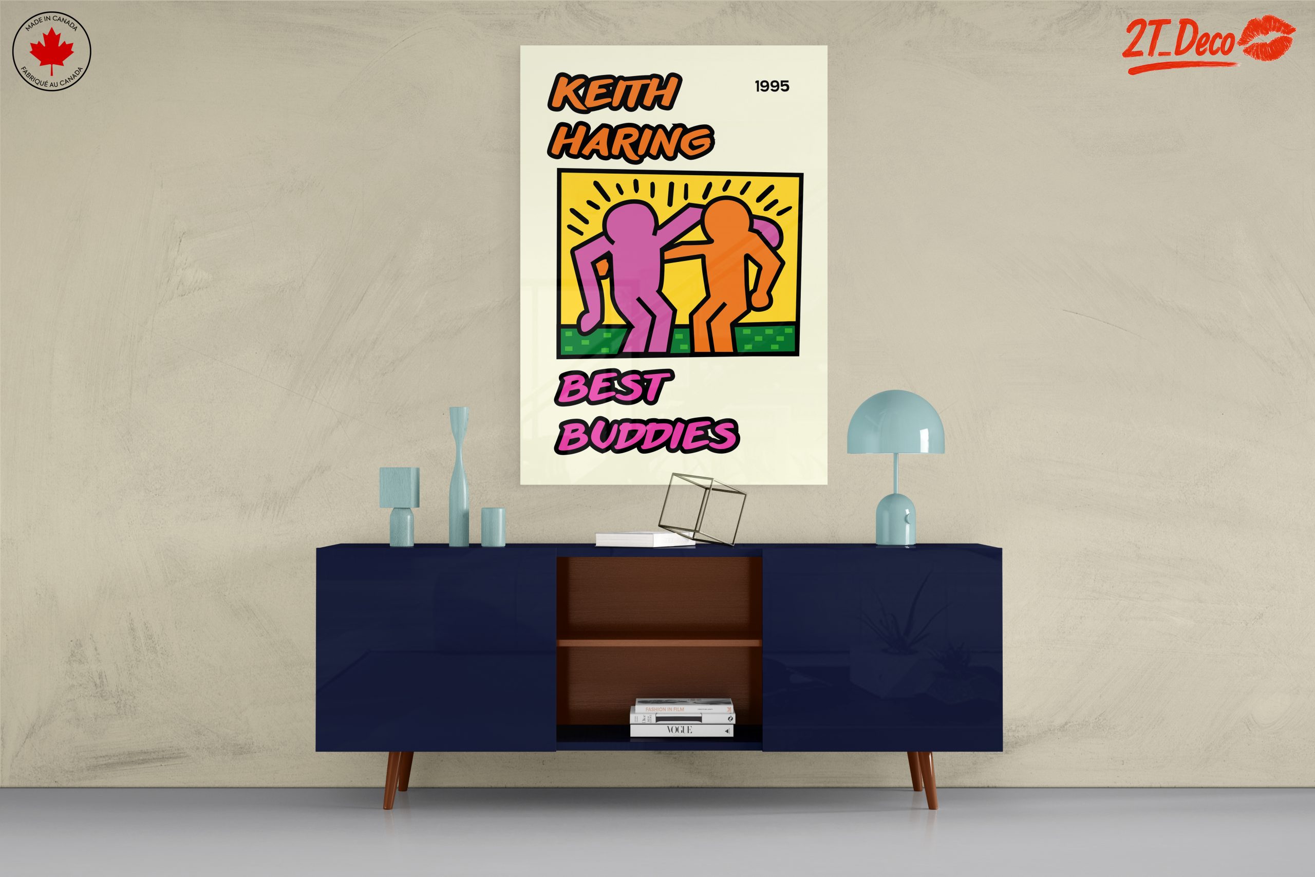 Keith Haring Best Buddies Artwork - Image 8