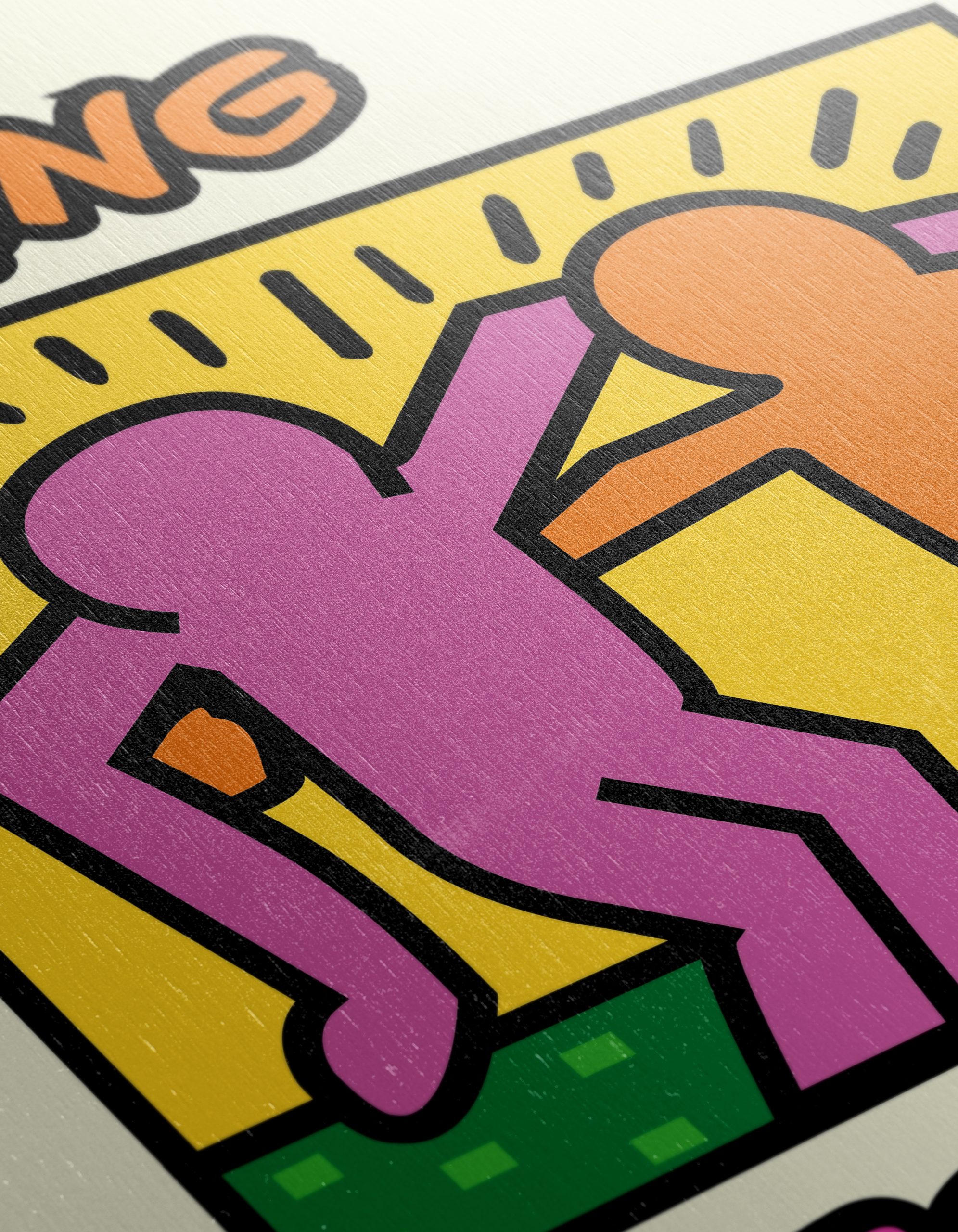 Keith Haring Best Buddies Artwork - Image 12