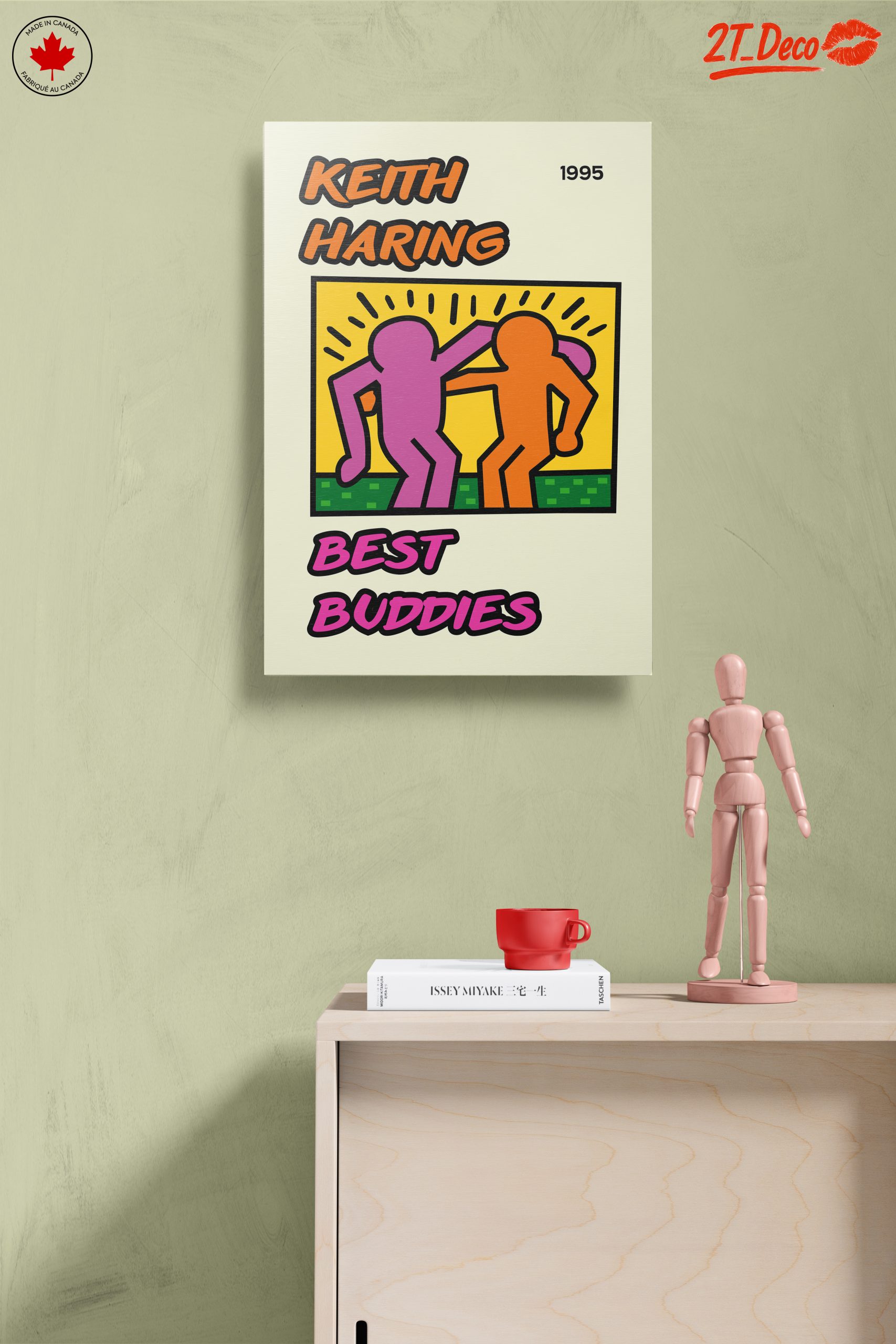 Keith Haring Best Buddies Artwork - Image 14