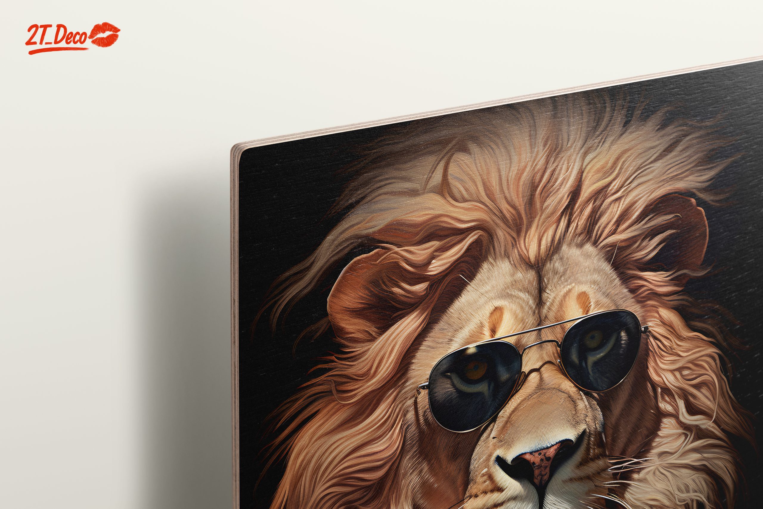 Stylish Lion Portrait with Sunglasses 2 - Image 15
