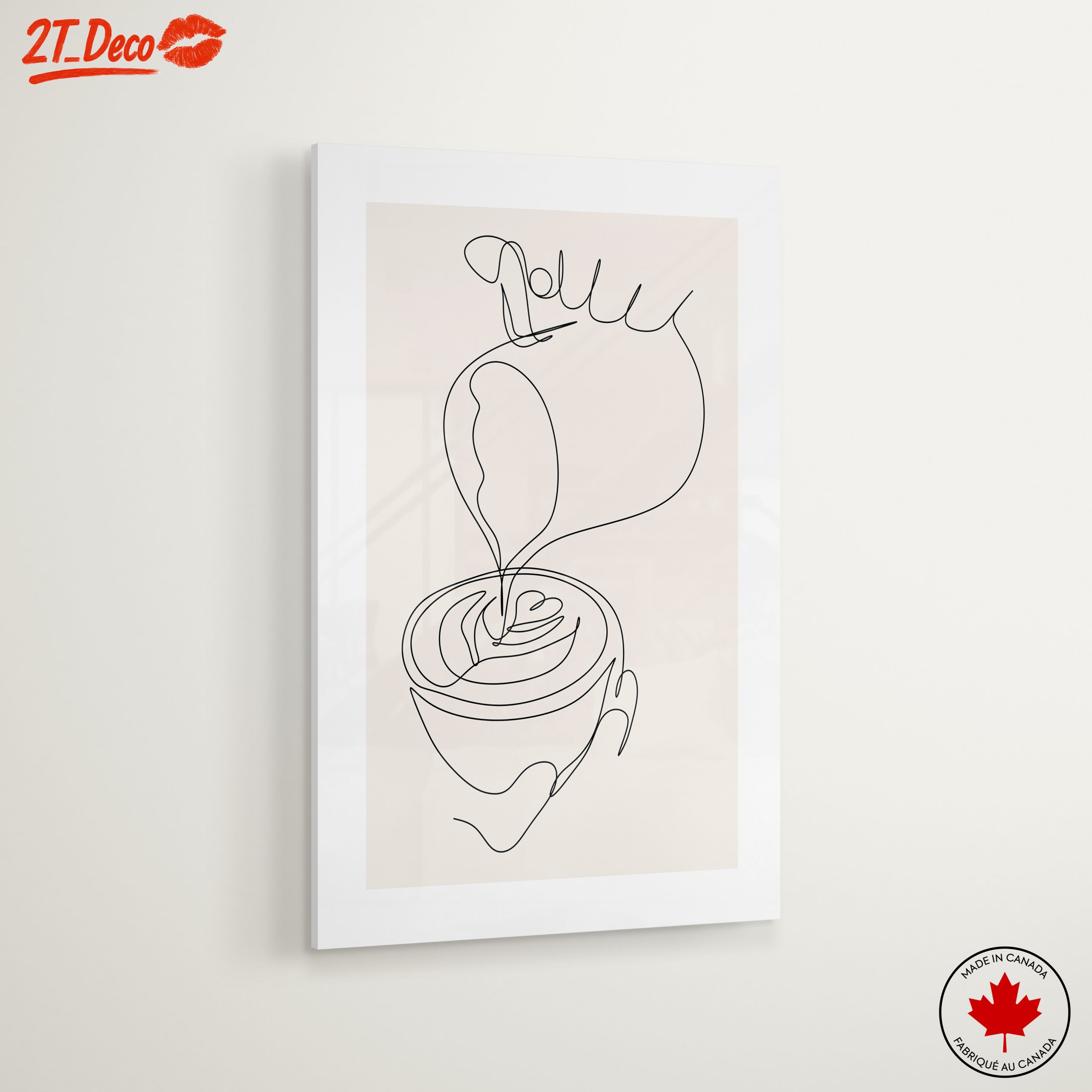 Minimalist Floral Line Drawing Art - Image 6
