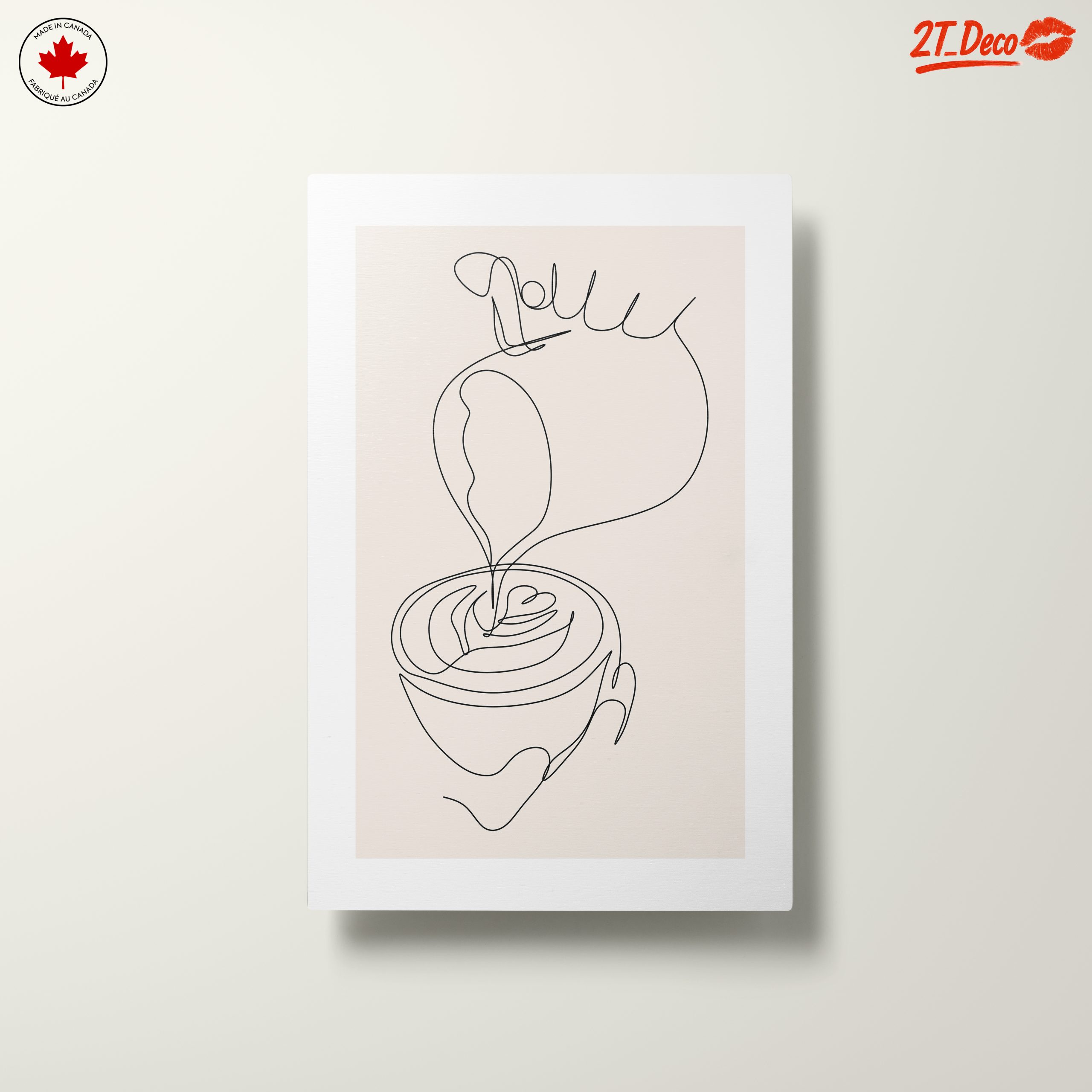 Minimalist Floral Line Drawing Art - Image 10