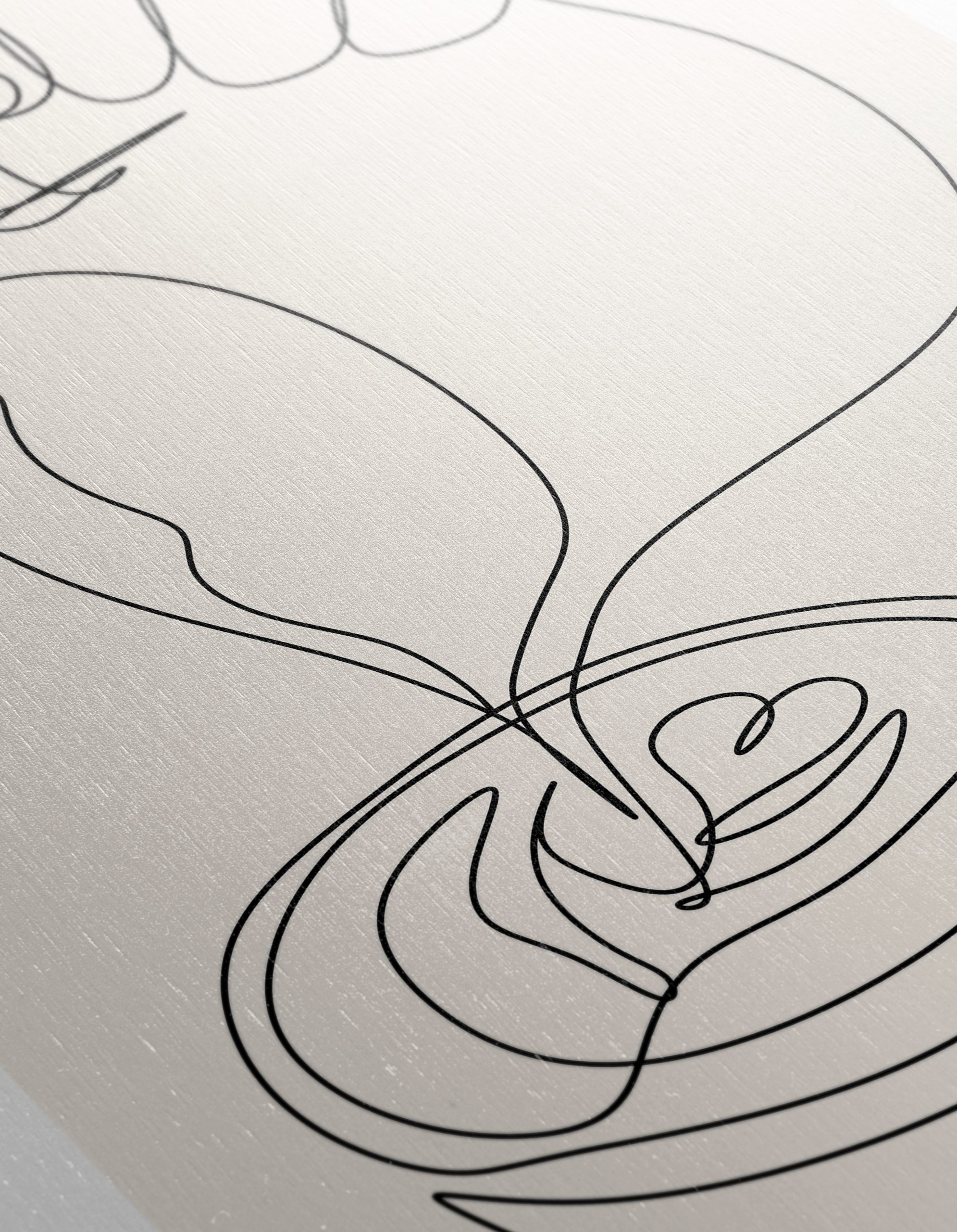 Minimalist Floral Line Drawing Art - Image 12