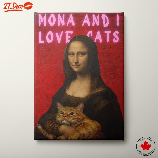 Mona Lisa and Her Cat