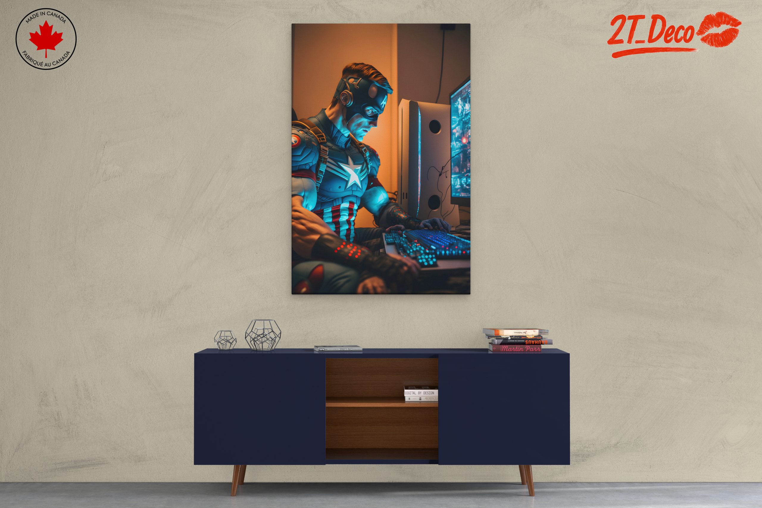 Dynamic Gaming Character in Action - Image 3