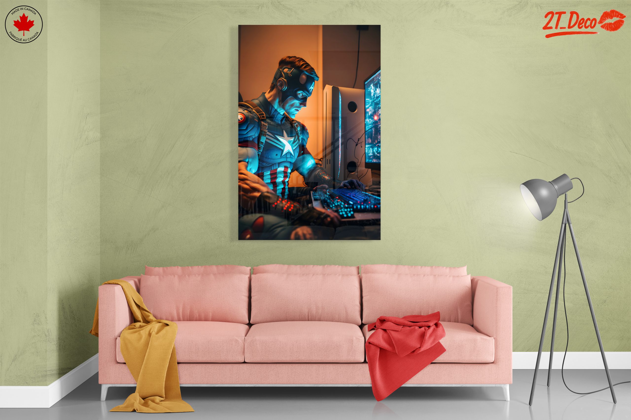Dynamic Gaming Character in Action - Image 7
