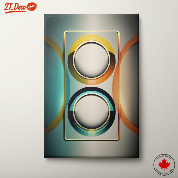 Modern Circular Patterns Abstract Art