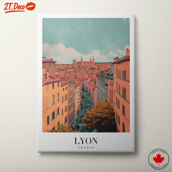 Vibrant Urban Landscape of Lyon