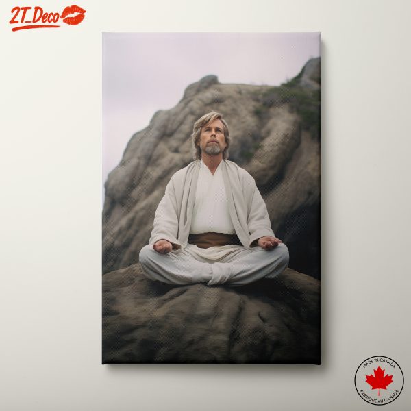 Fantasy Character Meditation Scene