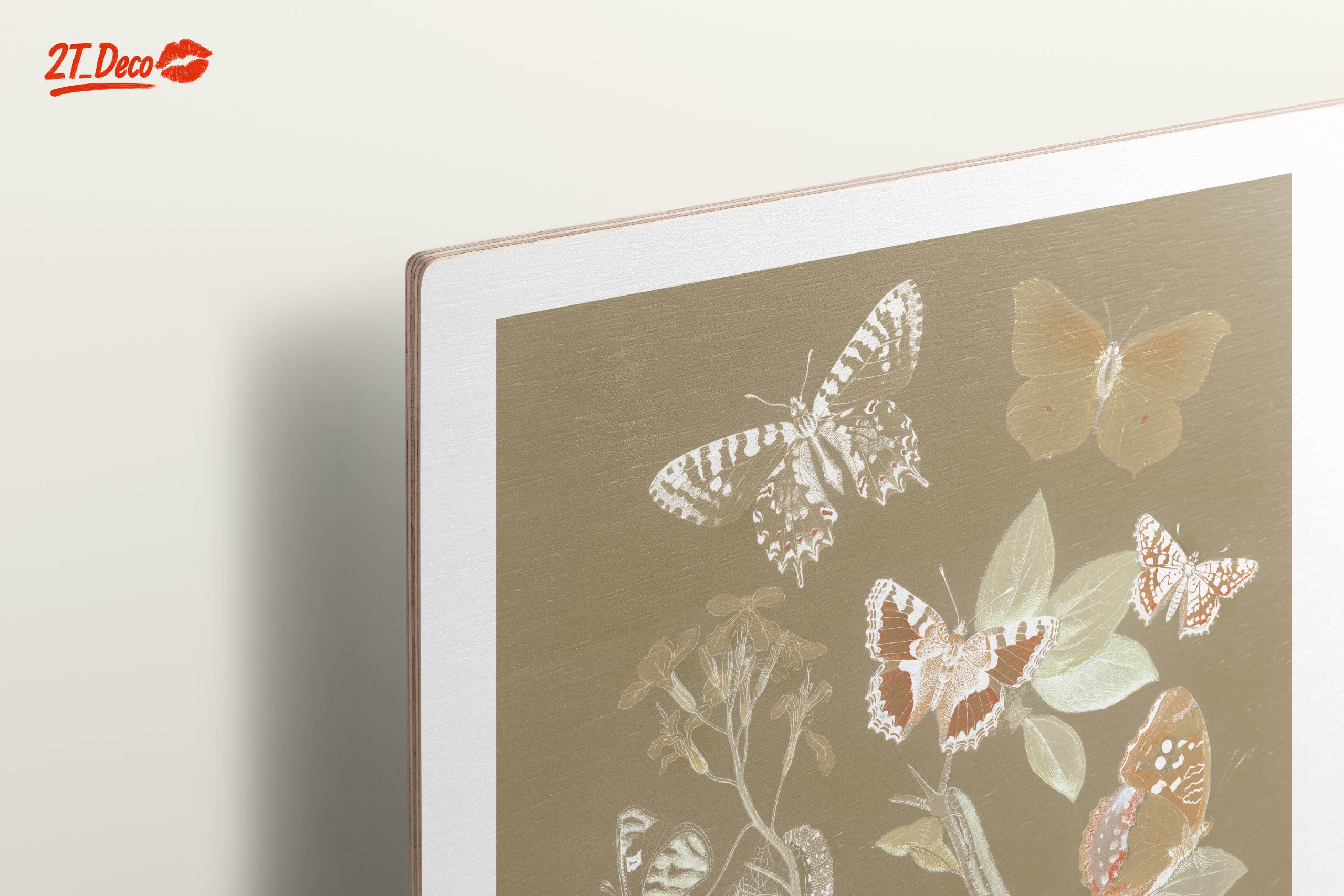 Collection of Beautiful Butterflies on a Leafy Background - Image 15