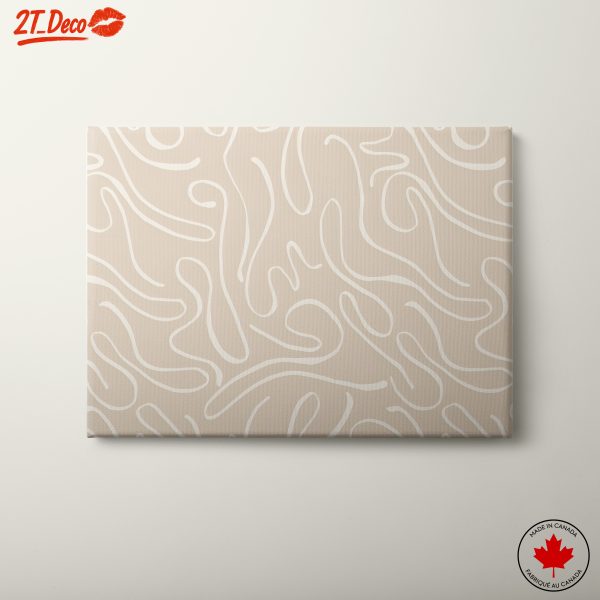 Flowing Abstract Line Art