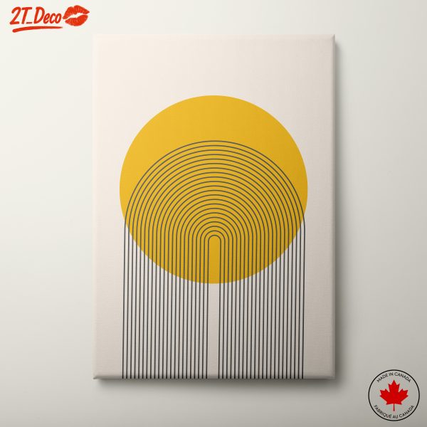 Colorful Abstract Design with Dynamic Lines
