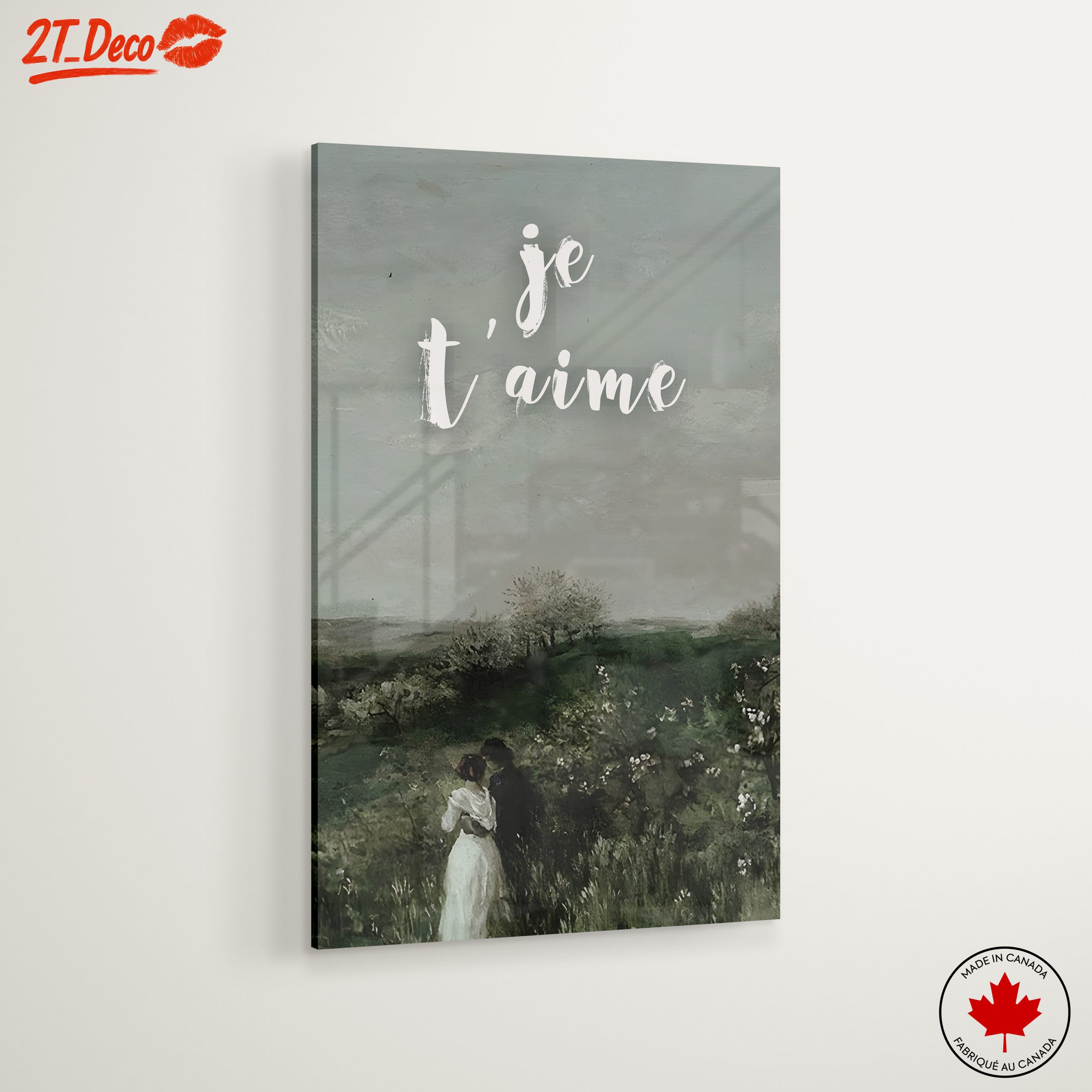 Couple Embracing In Romantic Landscape - Image 6