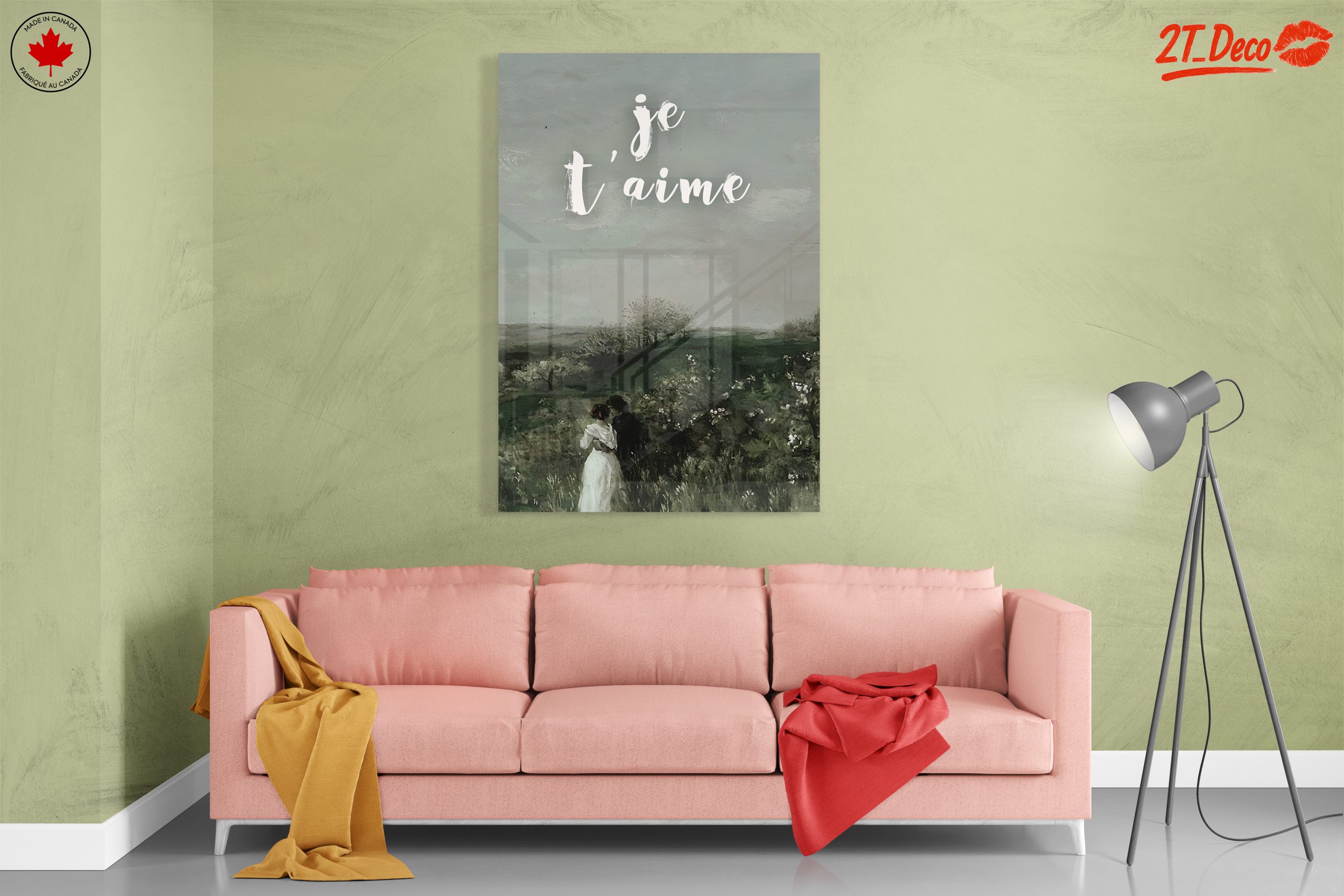 Couple Embracing In Romantic Landscape - Image 7