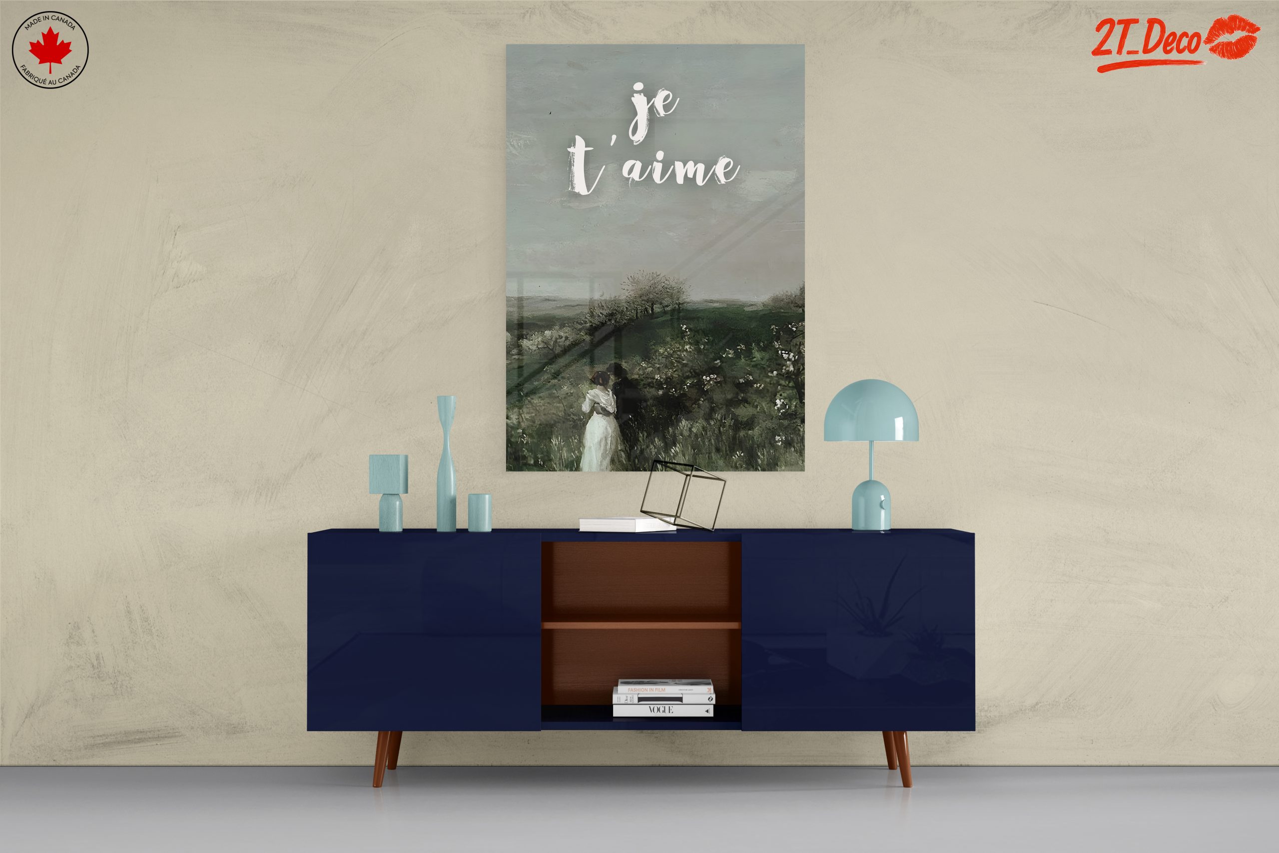 Couple Embracing In Romantic Landscape - Image 8