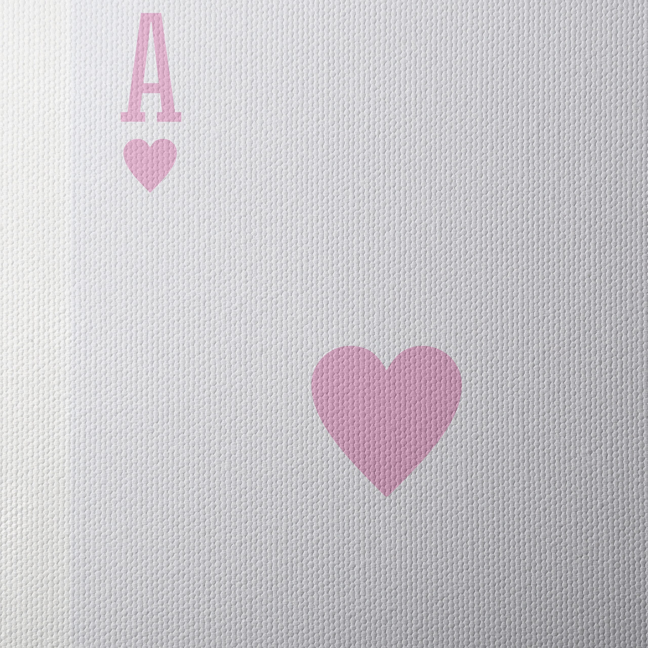 Stylized Playing Card Design with Lucky You Message - Image 4
