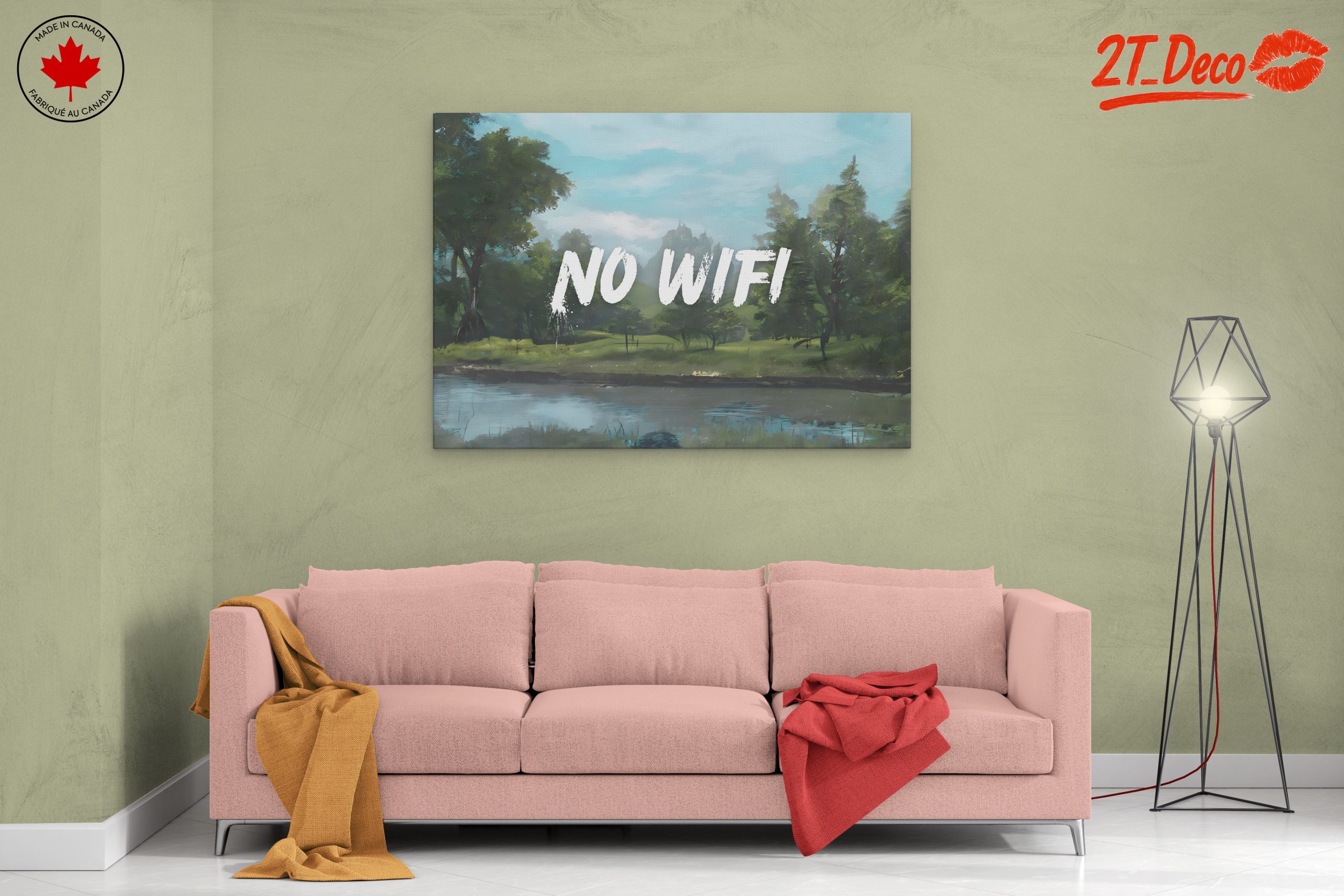 Tranquil Nature Landscape with No WiFi - Image 2