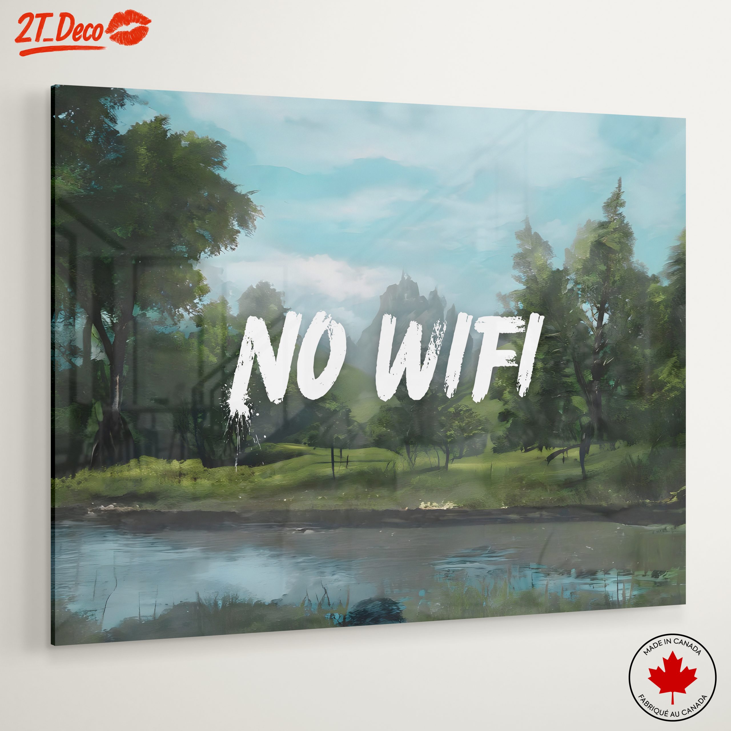 Tranquil Nature Landscape with No WiFi - Image 6