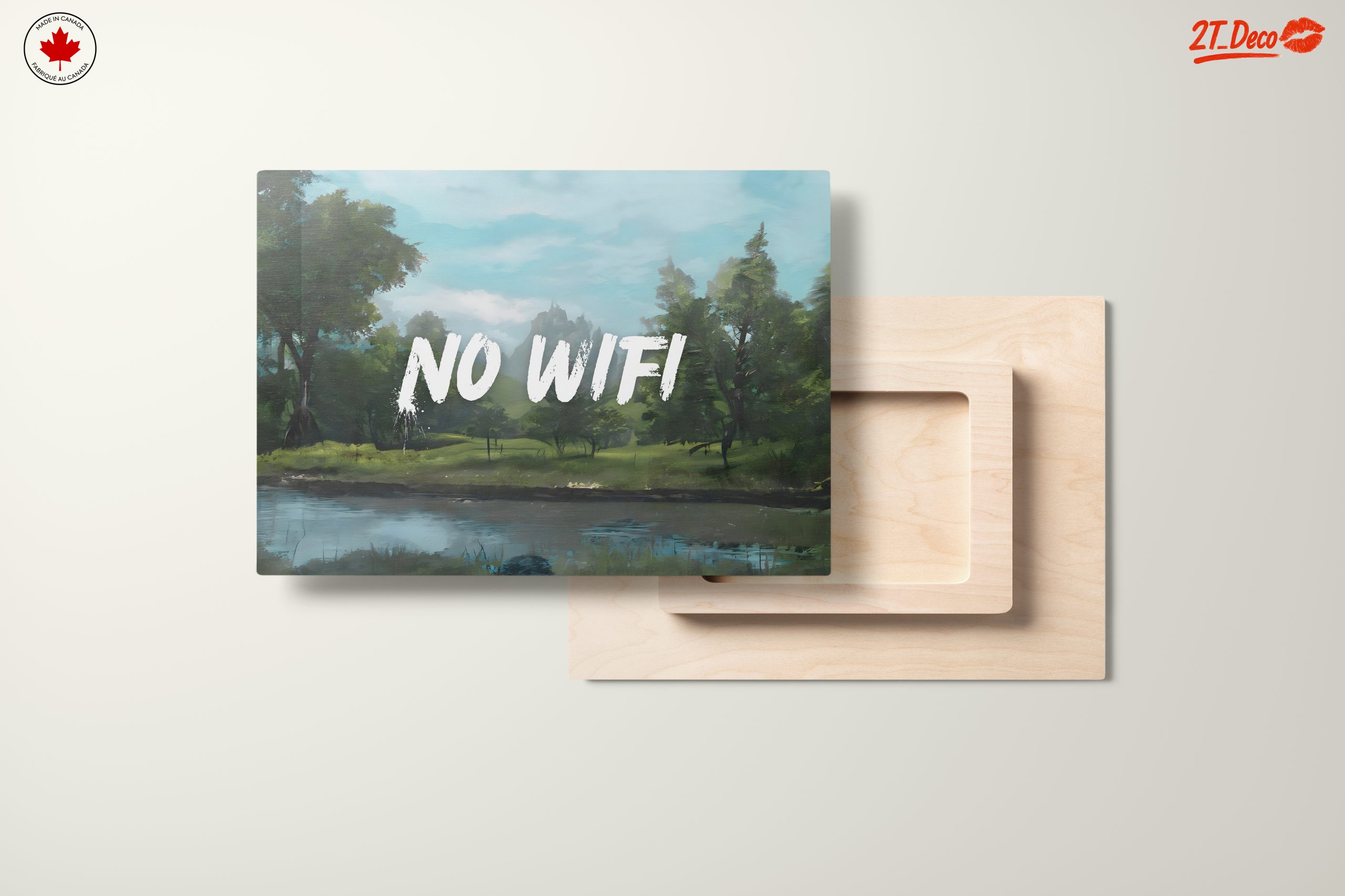 Tranquil Nature Landscape with No WiFi - Image 11