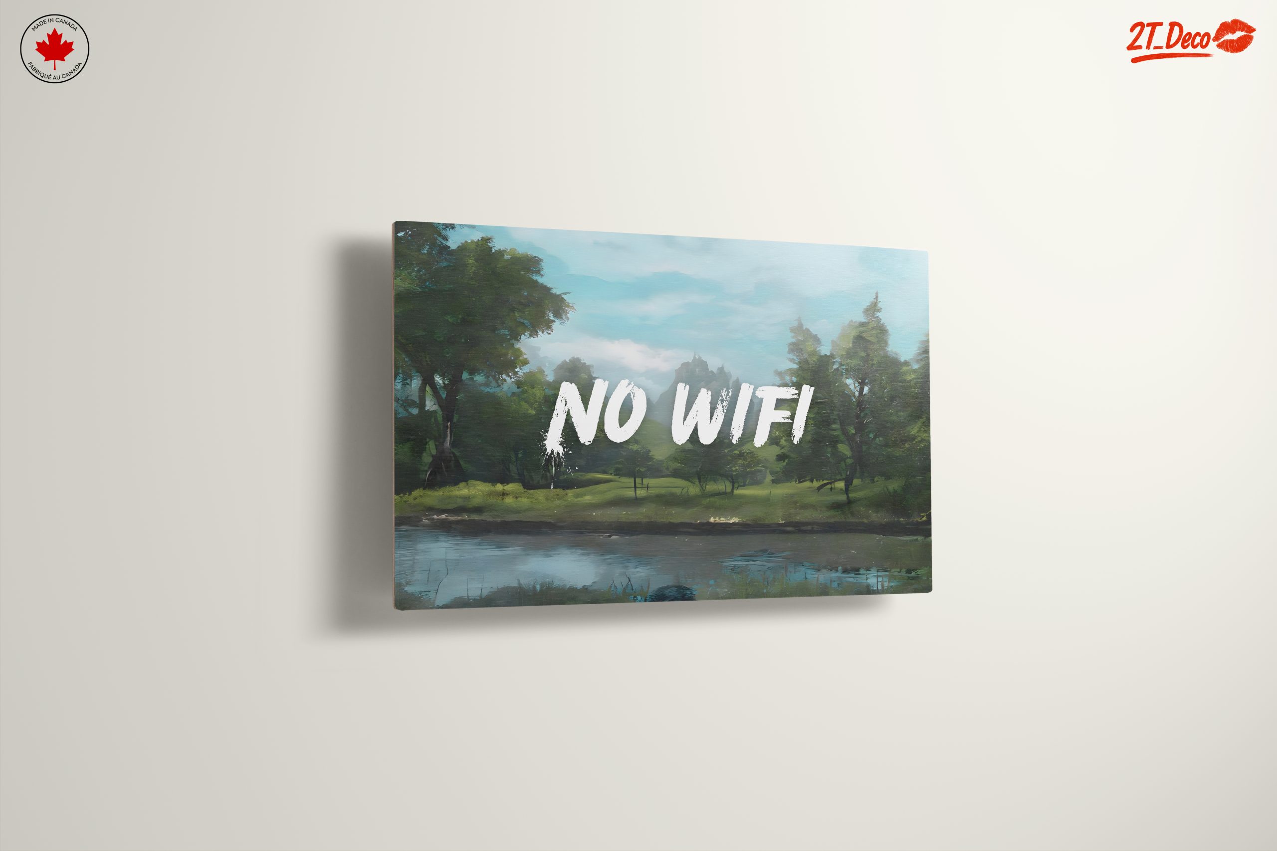 Tranquil Nature Landscape with No WiFi - Image 13