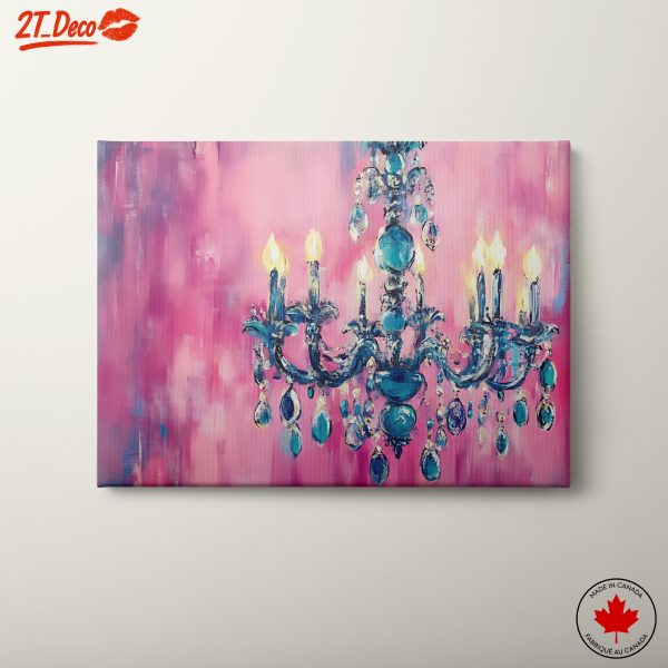 Vibrant Contemporary Chandelier Art