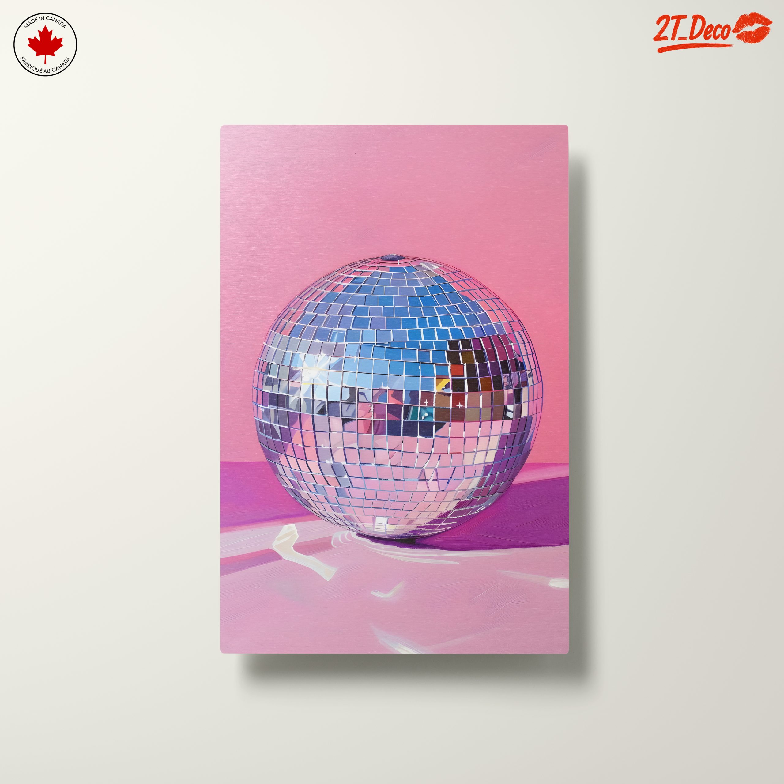 Stylized Decorative Disco Ball Art - Image 10