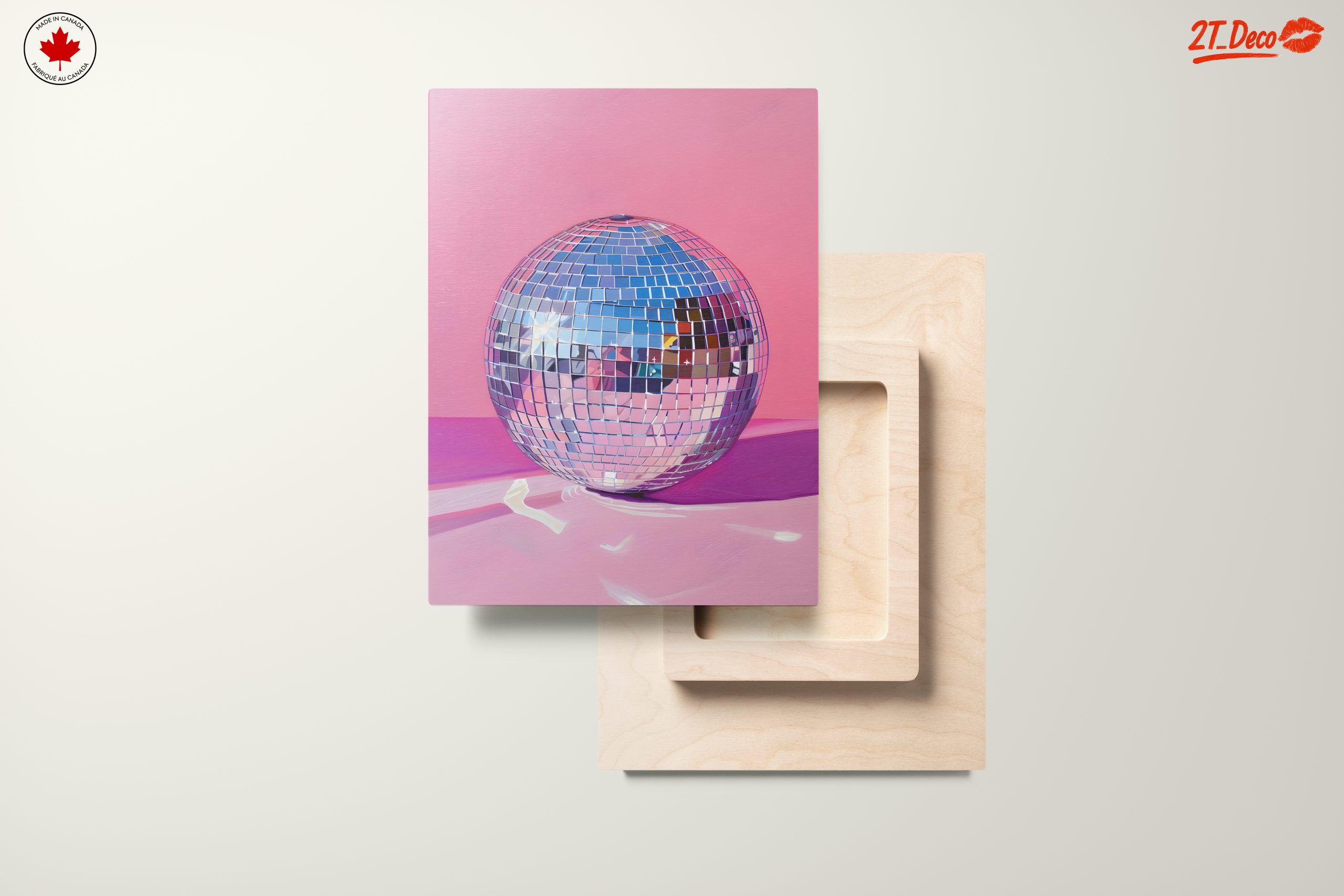 Stylized Decorative Disco Ball Art - Image 11
