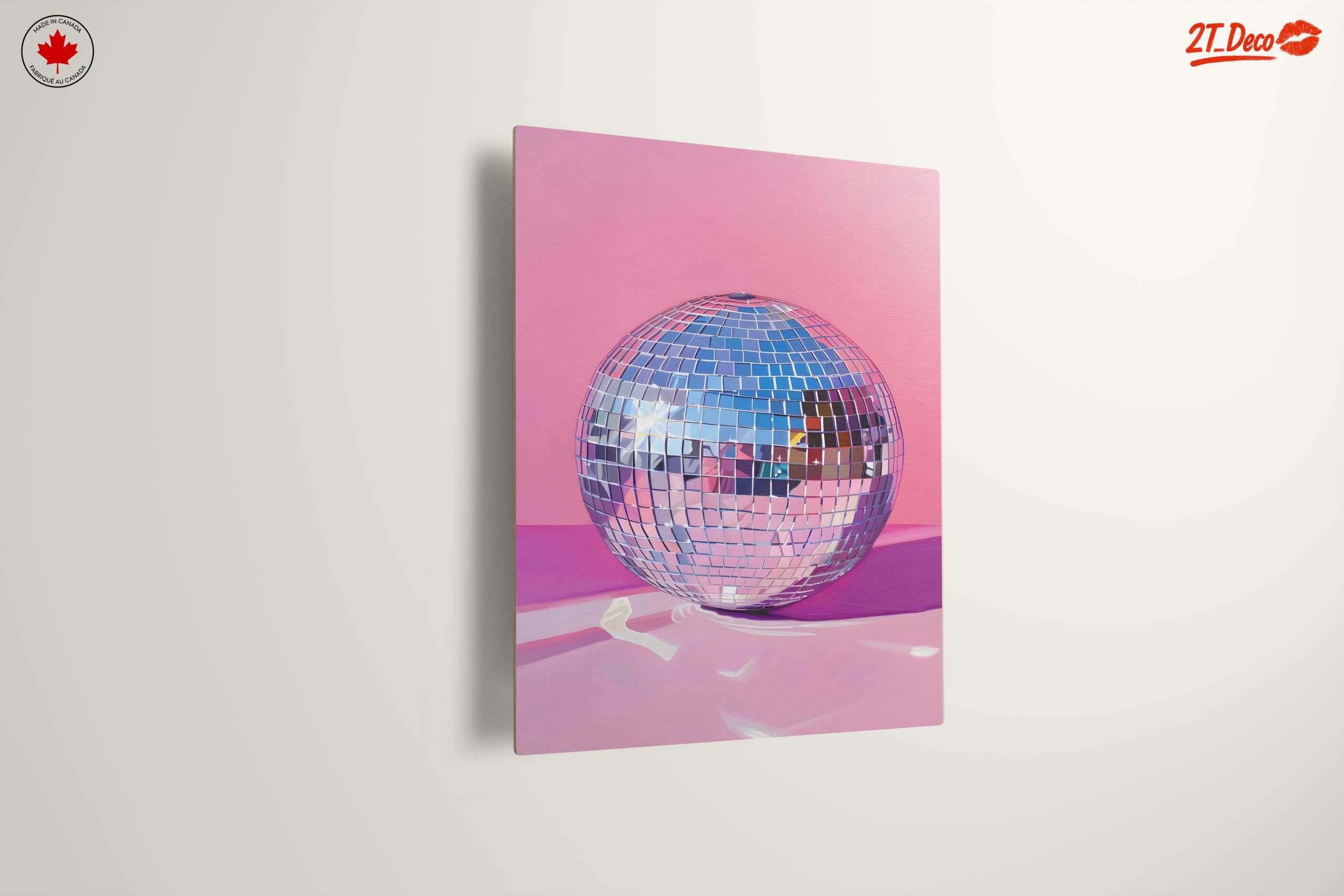 Stylized Decorative Disco Ball Art - Image 13