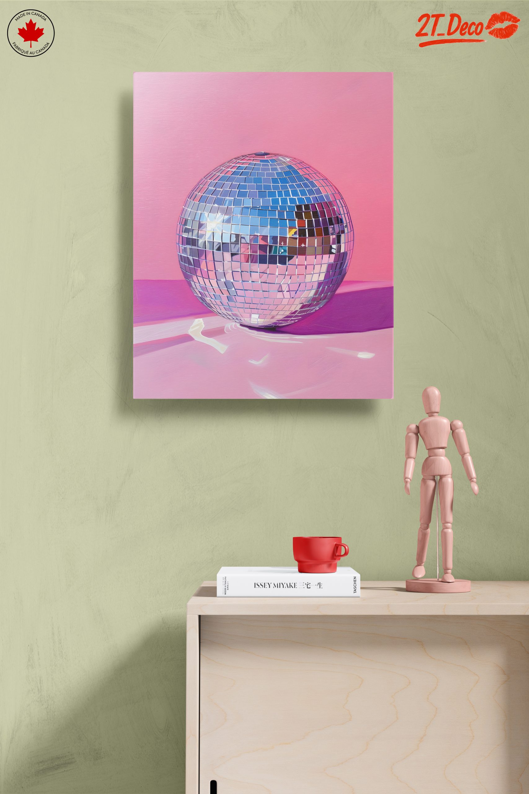 Stylized Decorative Disco Ball Art - Image 14