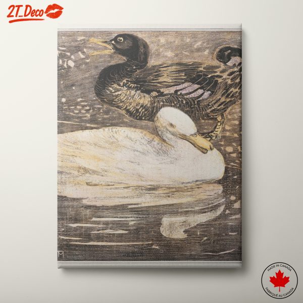 Stylized Bird Artwork Featuring Diverse Avian Species
