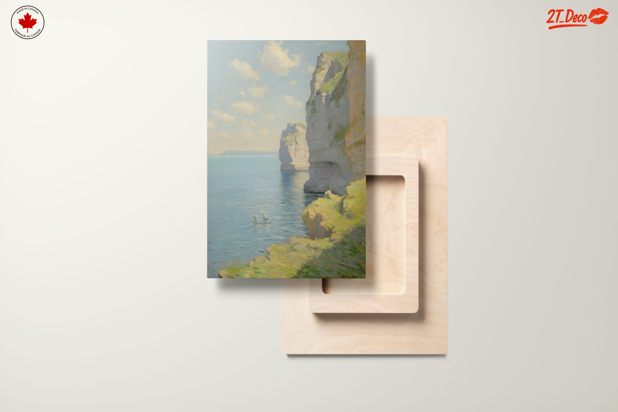 Serene Coastal Cliffs and Aqua Waters - Image 11