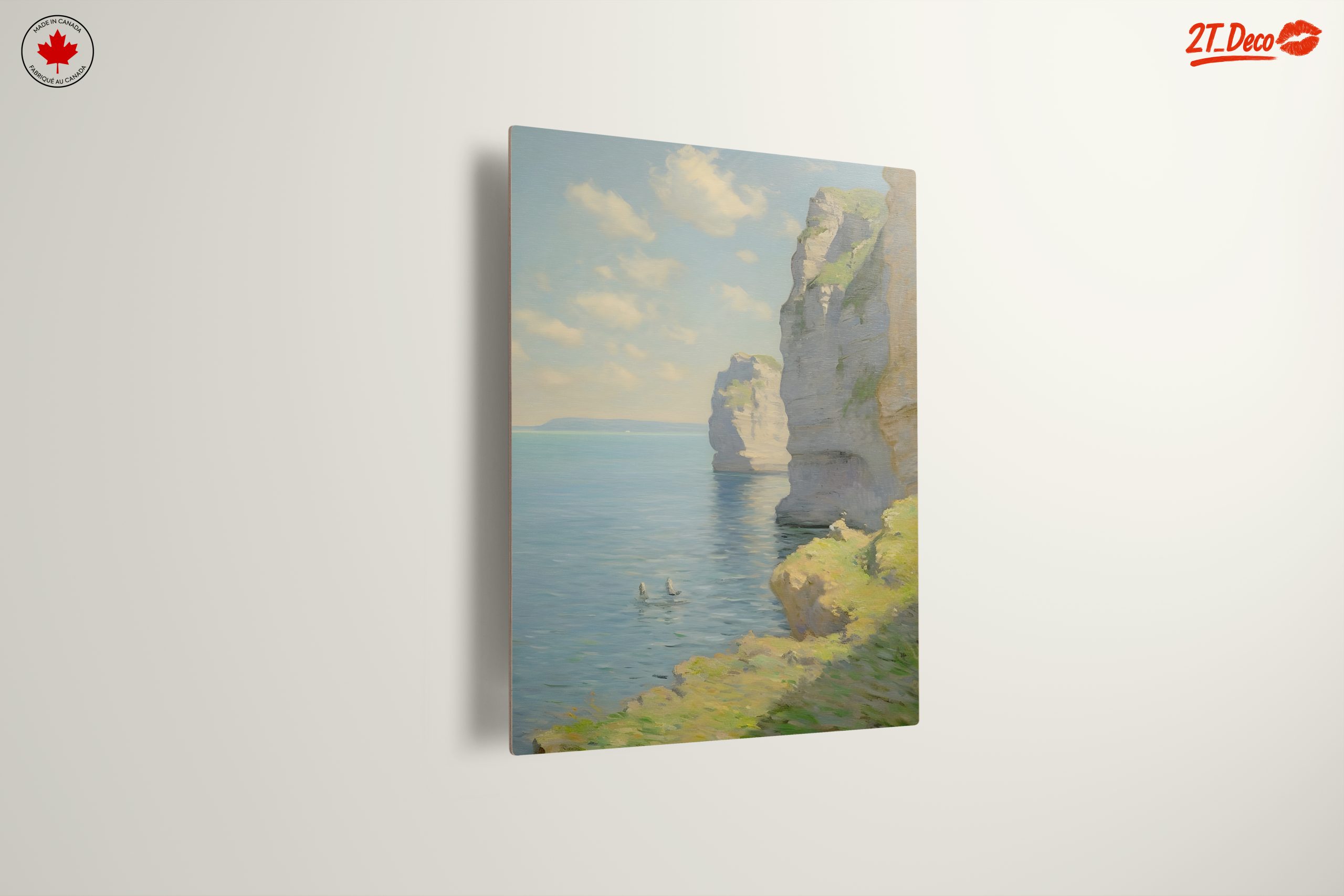 Serene Coastal Cliffs and Aqua Waters - Image 13