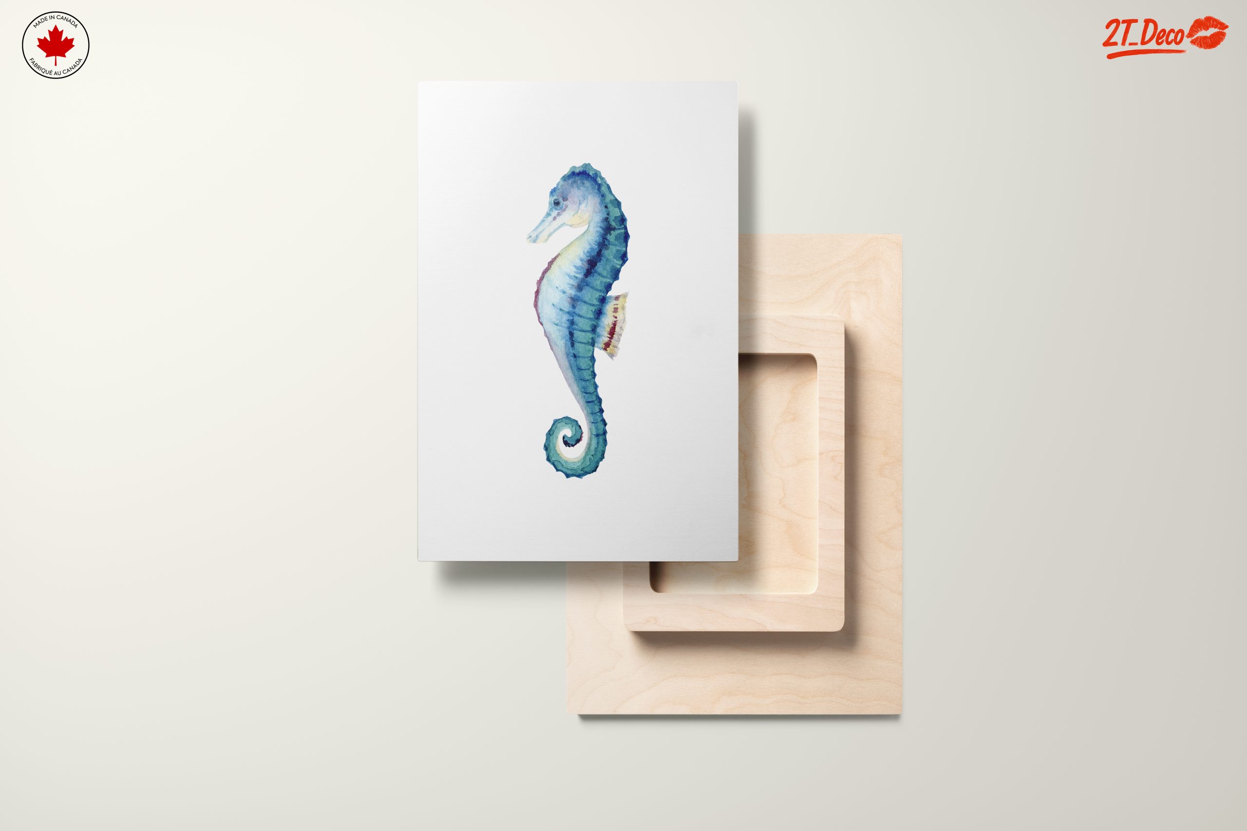 Beautiful Seahorse Watercolor Art - Image 11