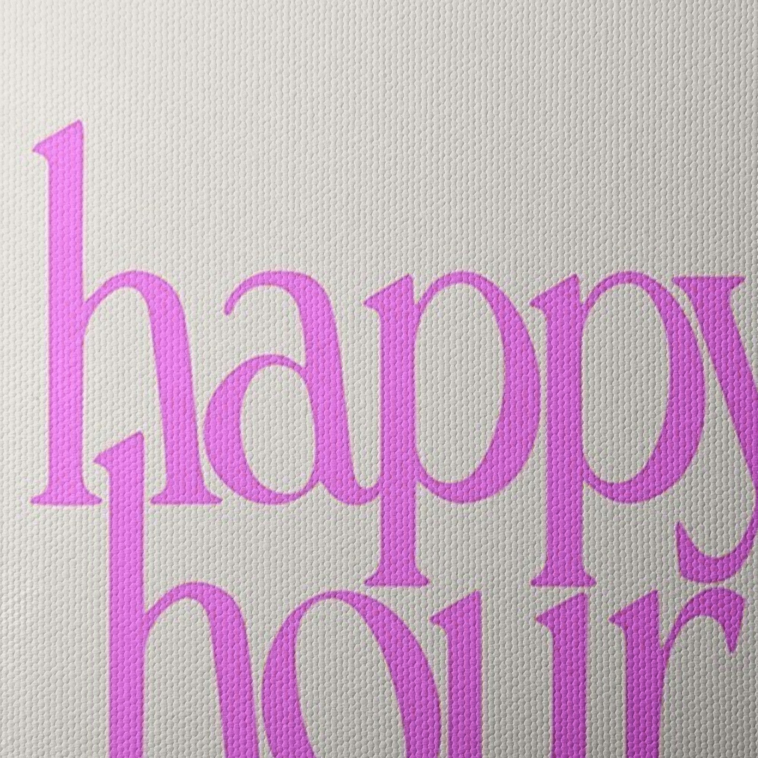 Happy Hour Bold Typography Art - Image 4