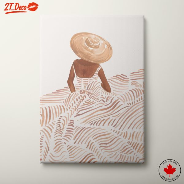 Stylish Summer Scene Art
