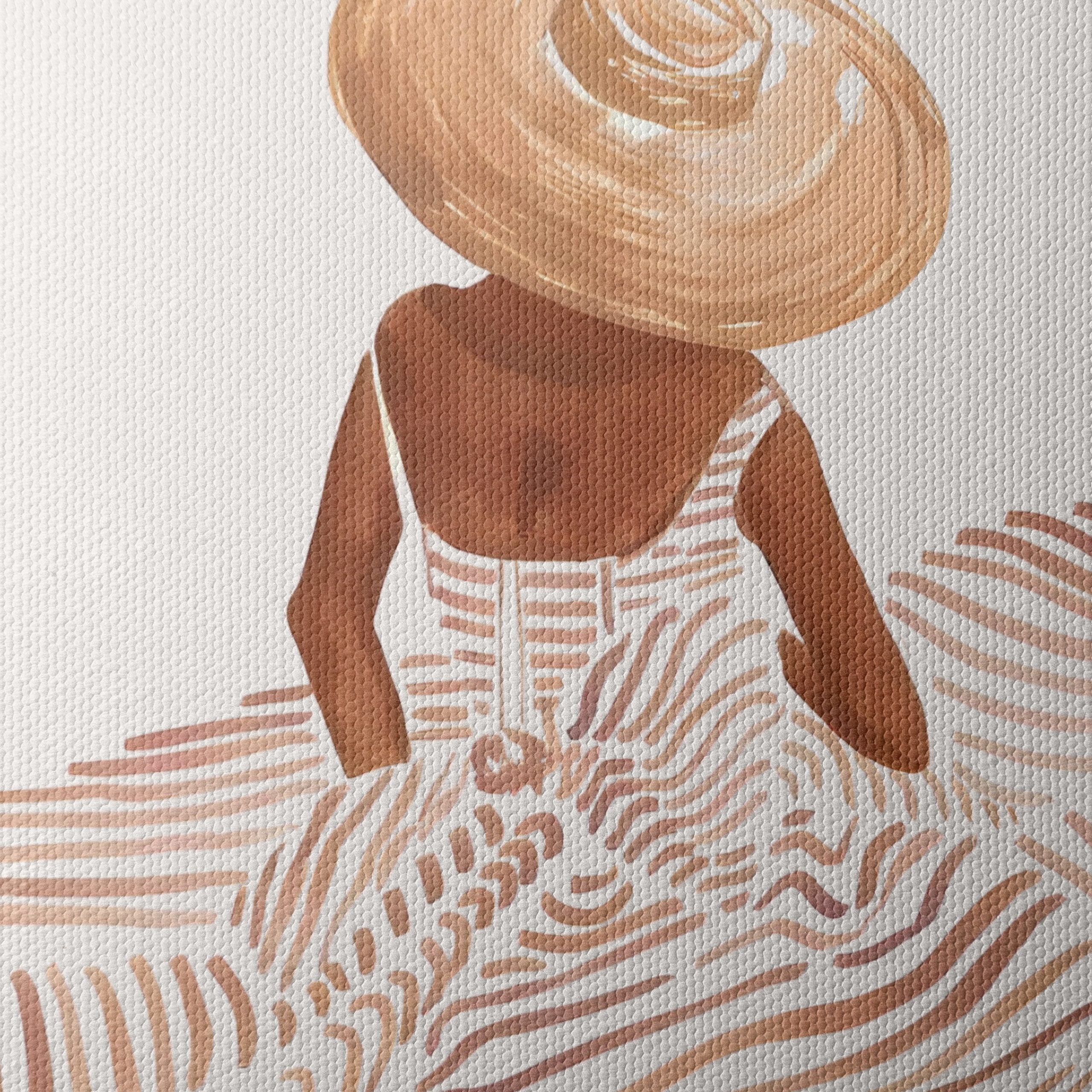 Stylish Summer Scene Art - Image 4