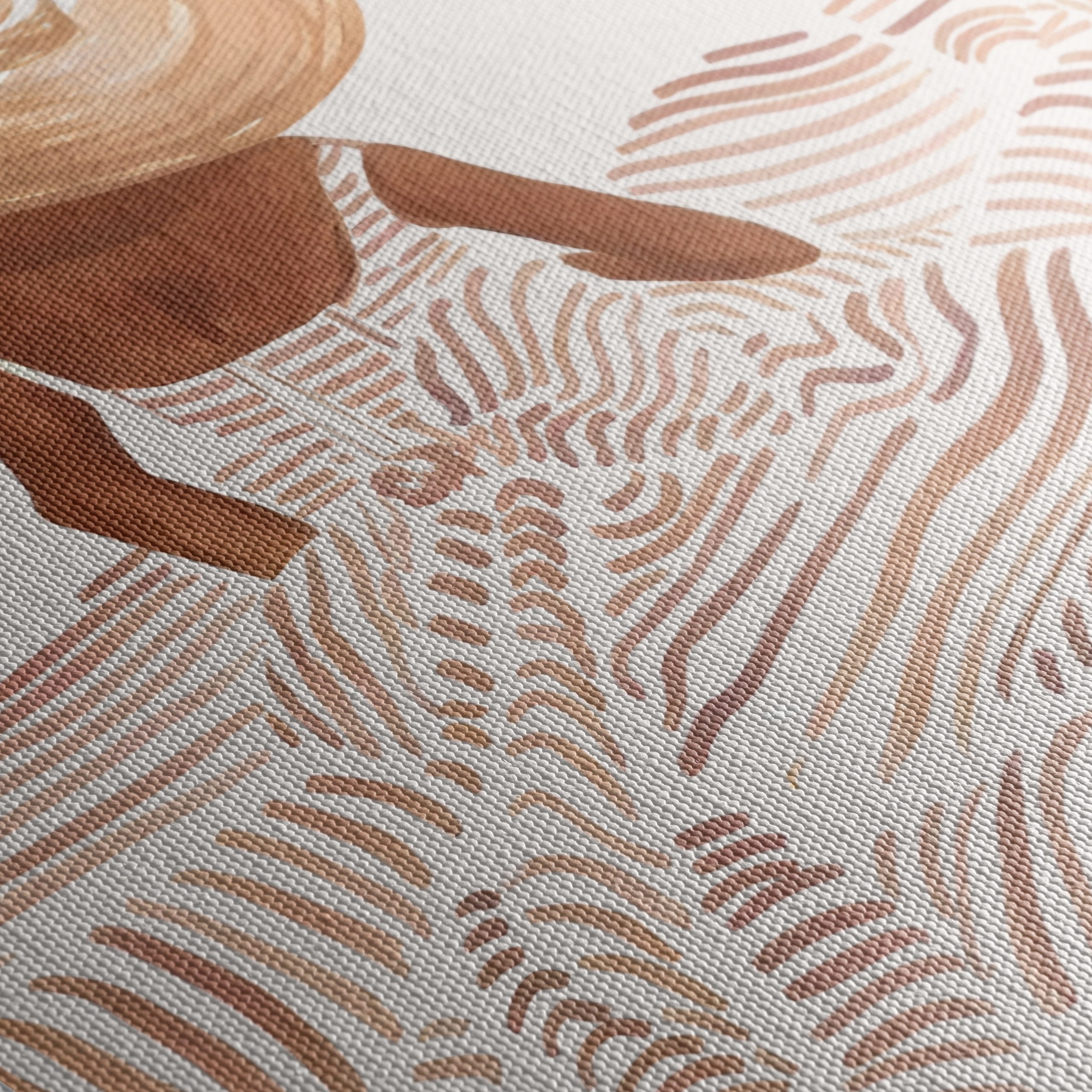 Stylish Summer Scene Art - Image 5