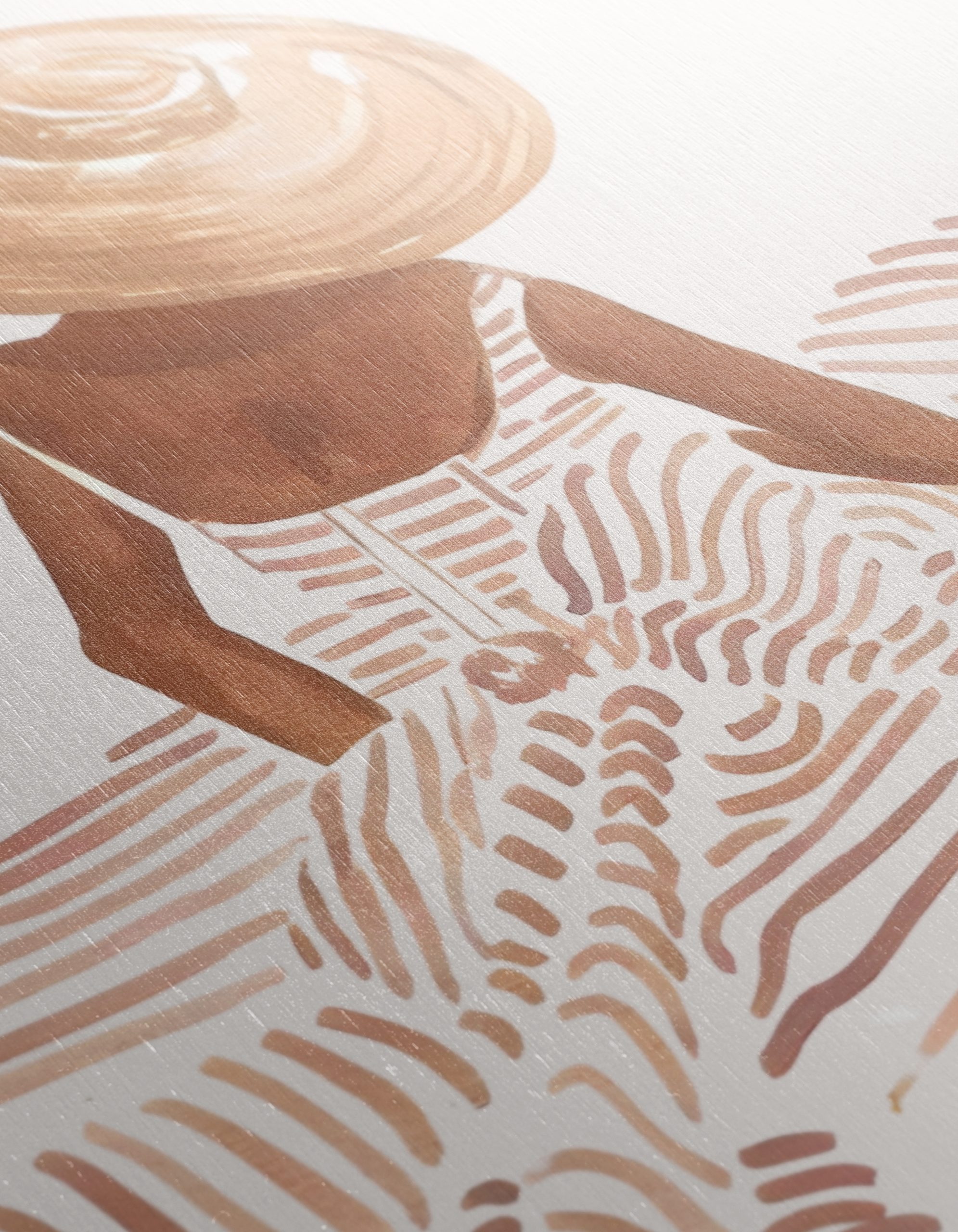 Stylish Summer Scene Art - Image 12