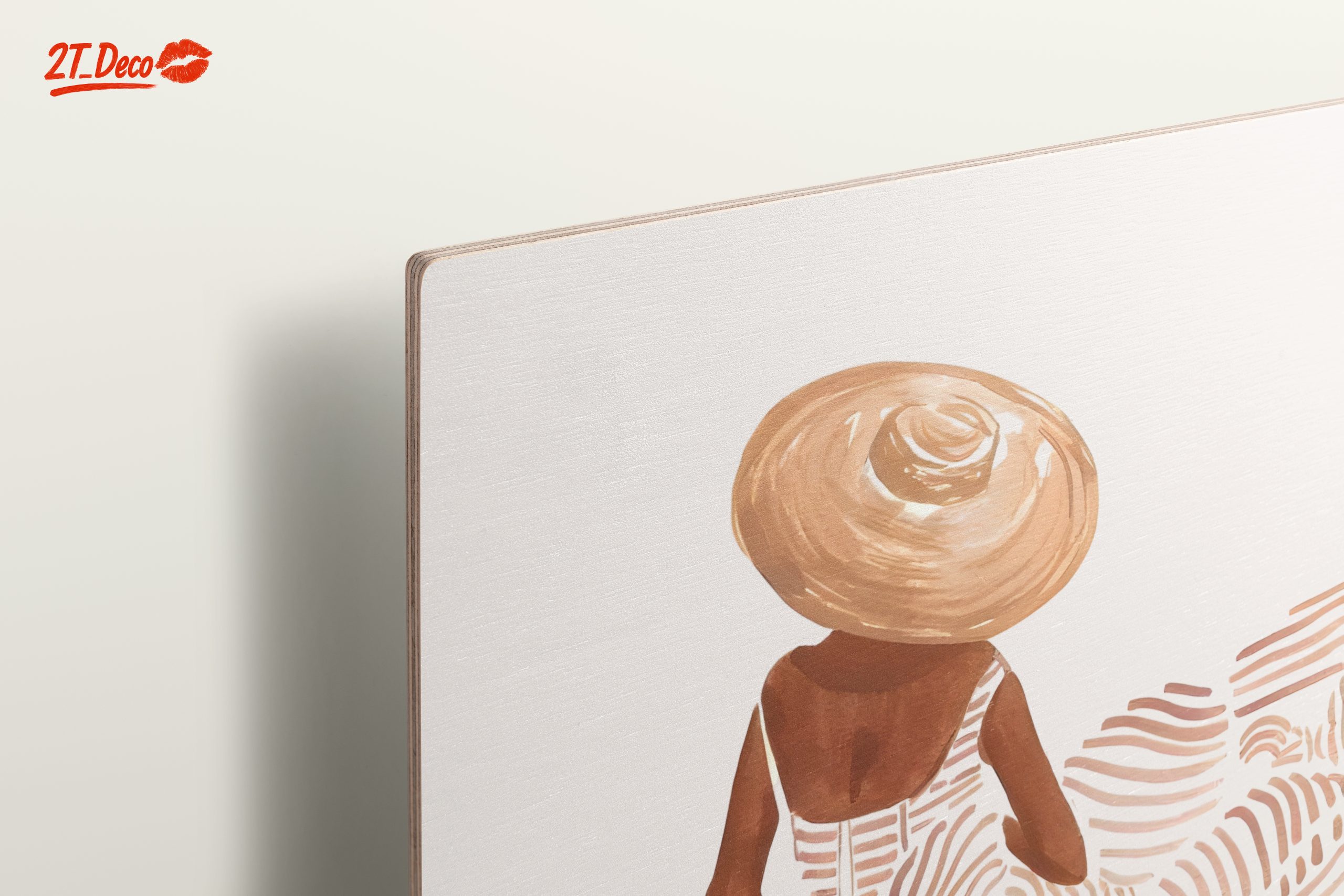 Stylish Summer Scene Art - Image 15
