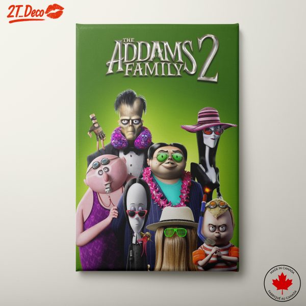 The Addams Family Characters Art