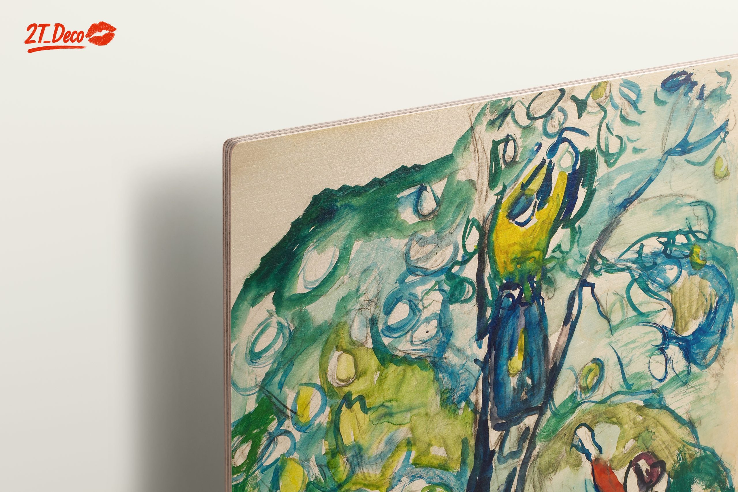 Colorful Abstract Cultural Artwork Depicting a Woman - Image 15
