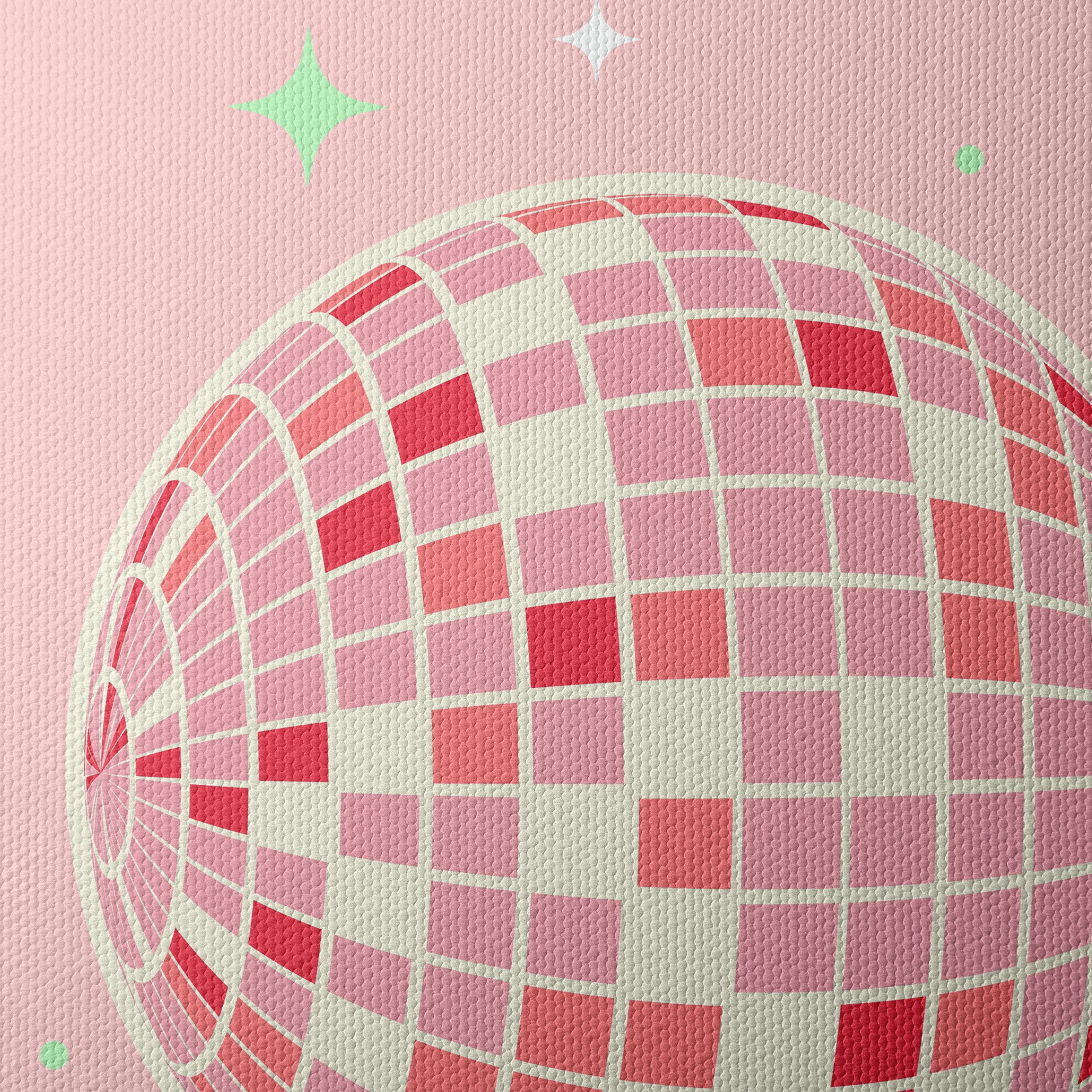 Colorful Contemporary Pop Art Disco Ball - Image 4