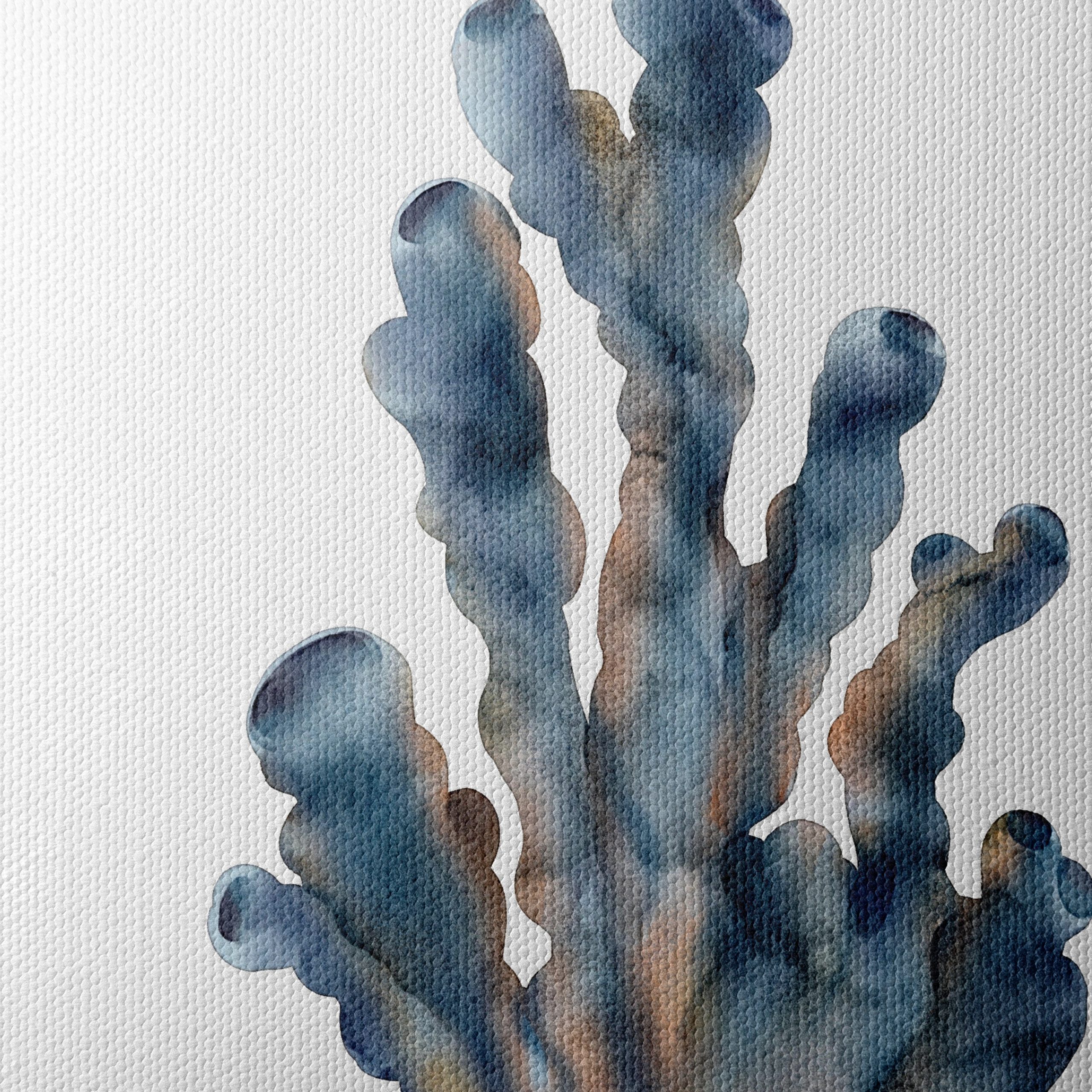 Elegant Abstract Marine Life Art - Image 4