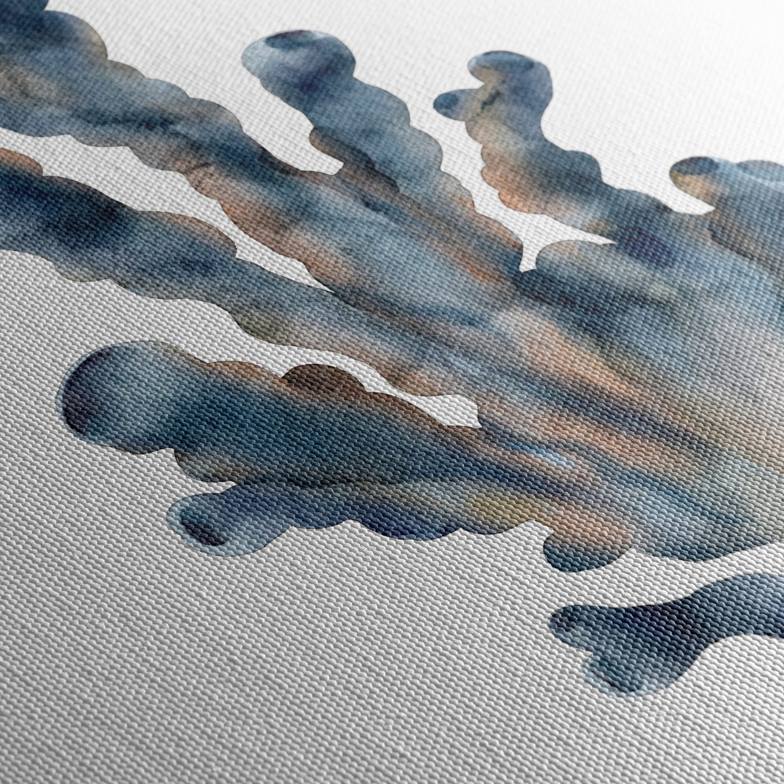 Elegant Abstract Marine Life Art - Image 5